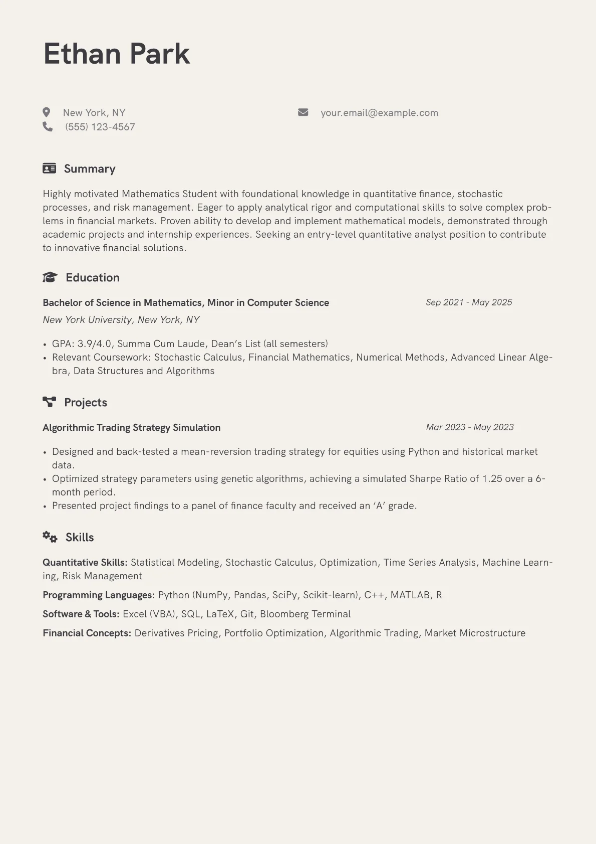 Quantitative Finance Focus version - Page 1