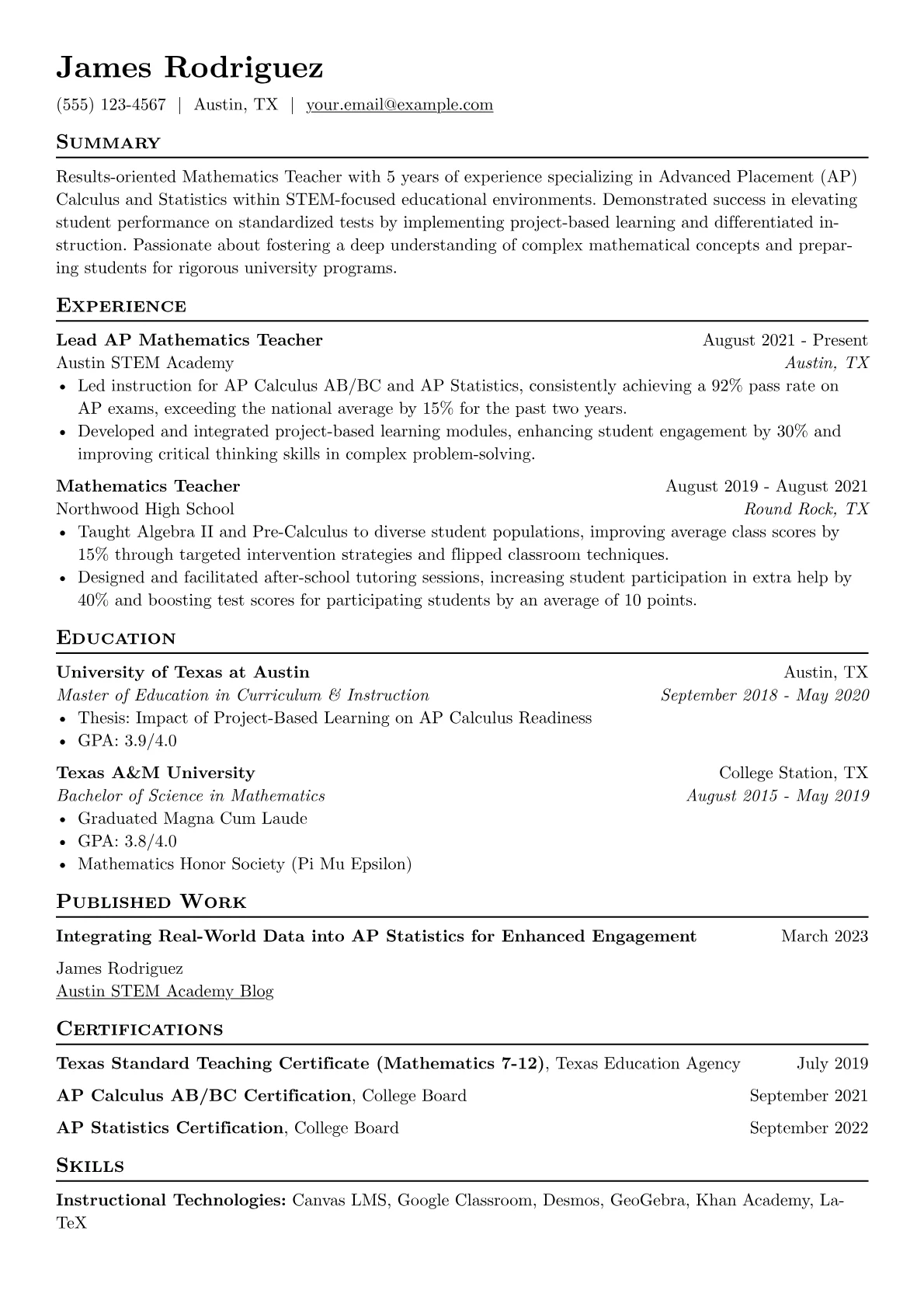 Advanced Placement version - Page 1