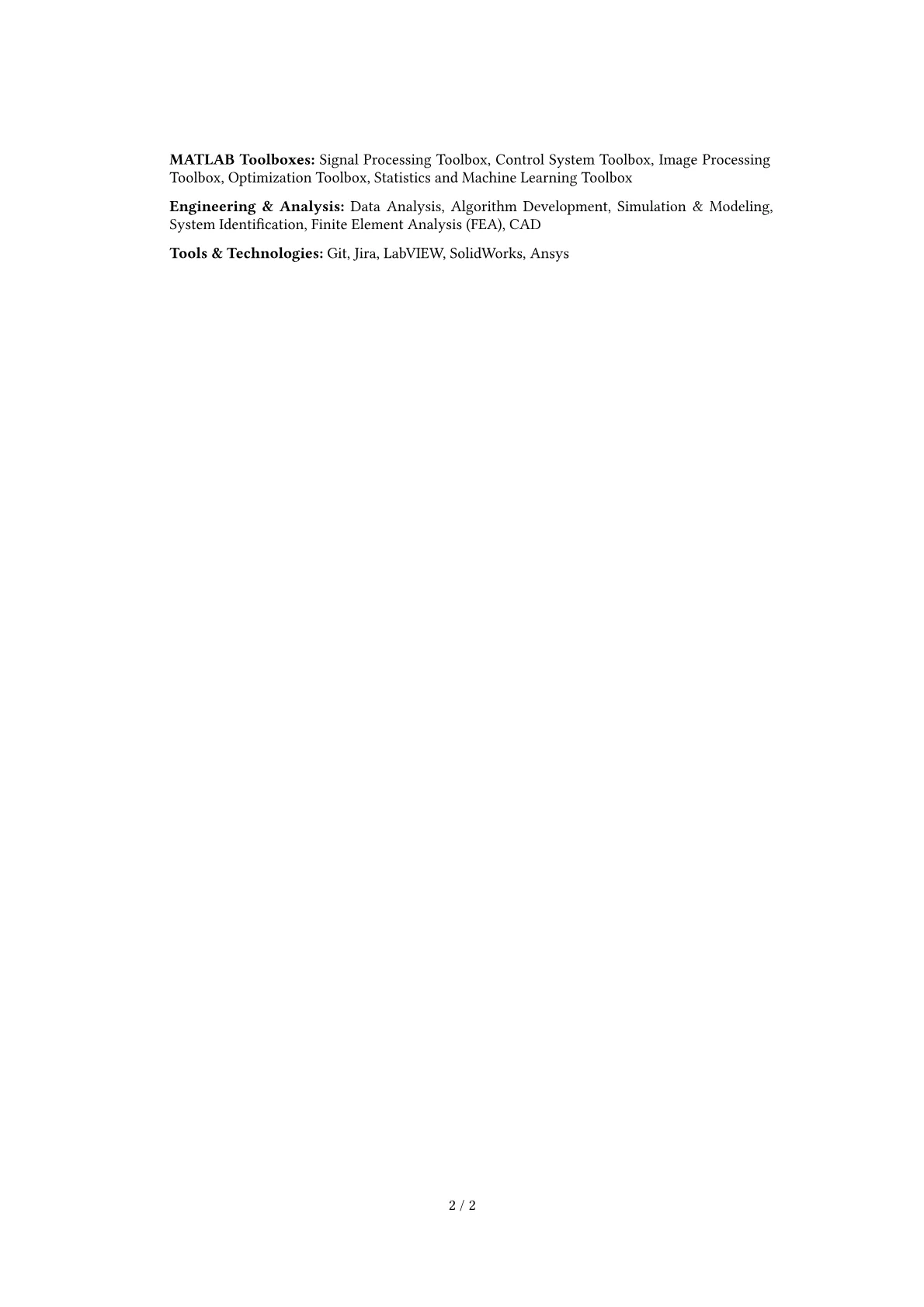 Career changer version - Page 2
