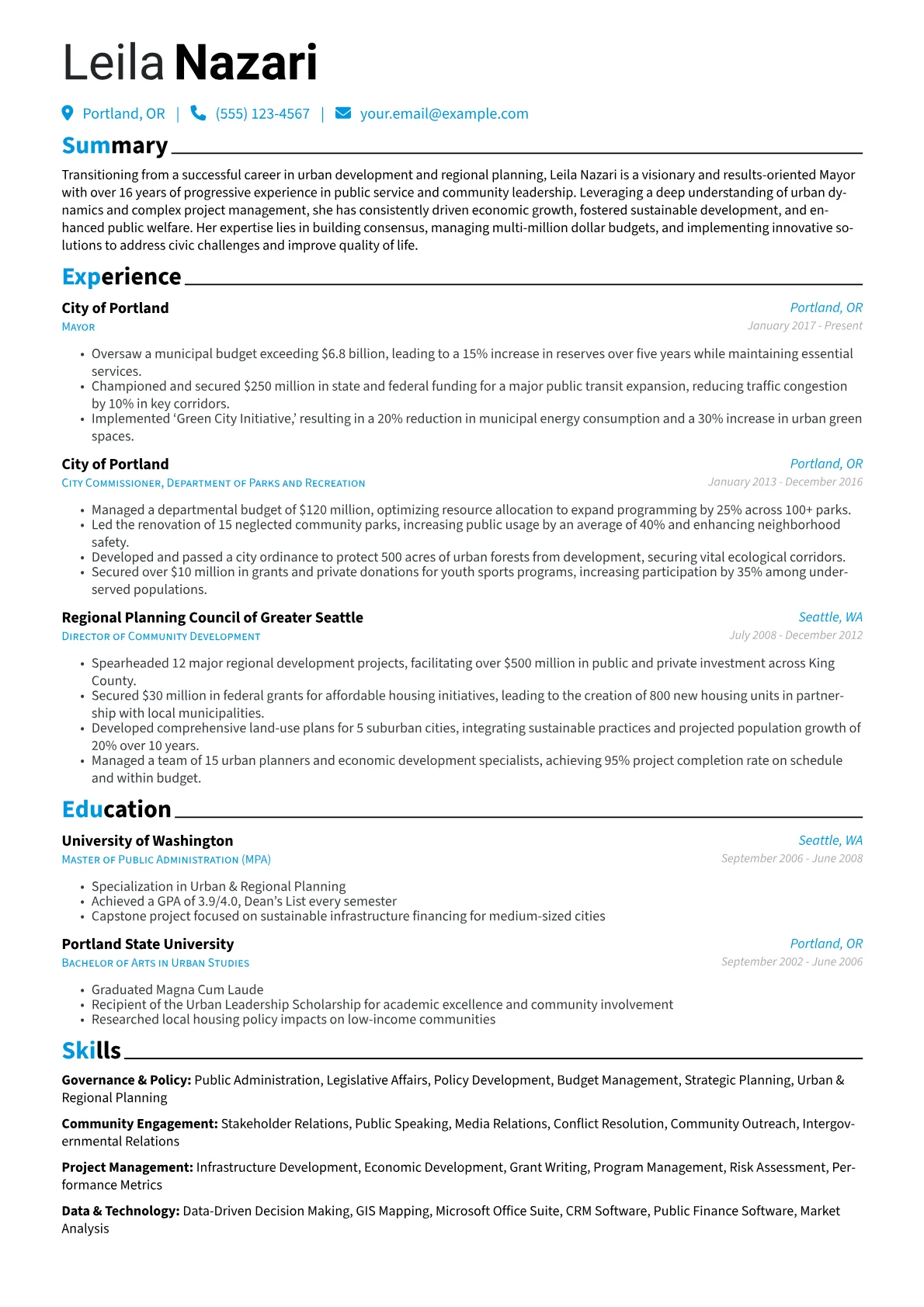 Career changer version - Page 1