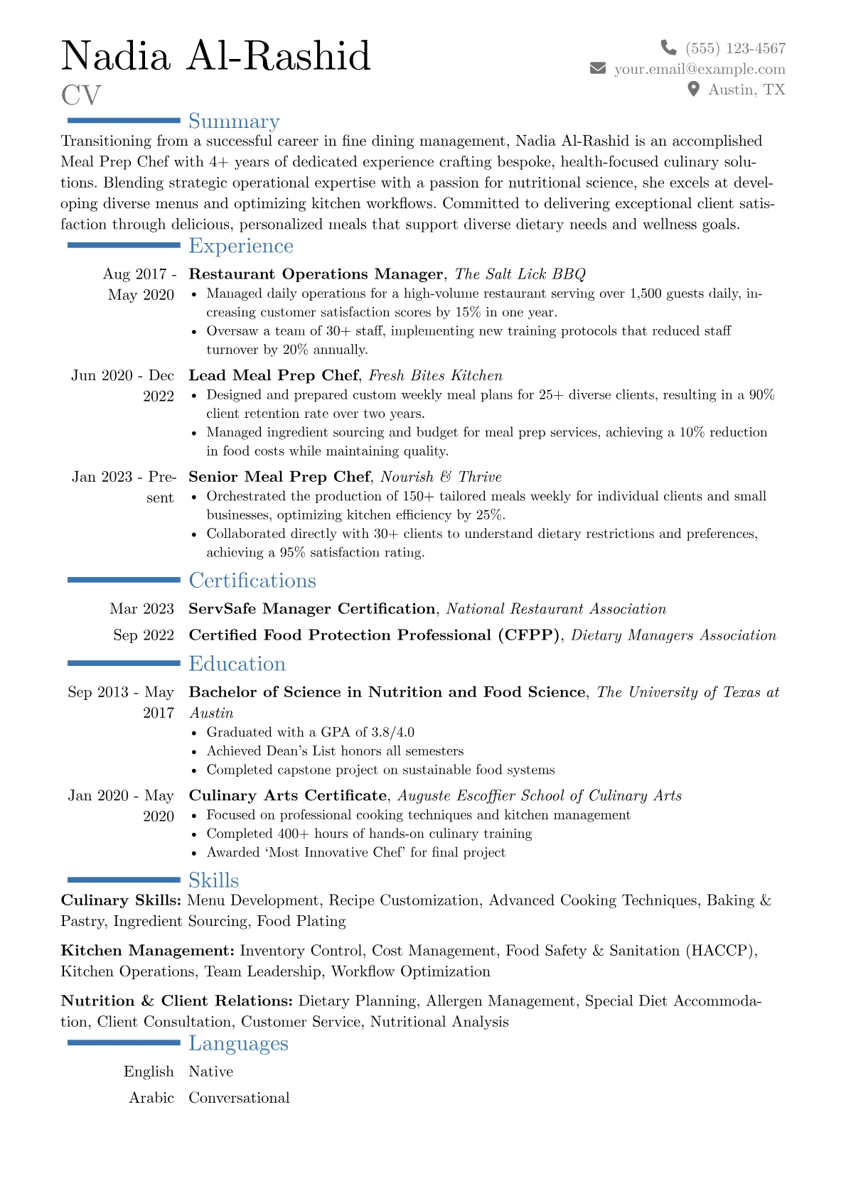 Career changer version - Page 1