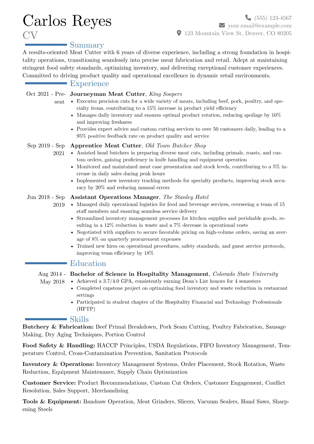 Career changer version - Page 1