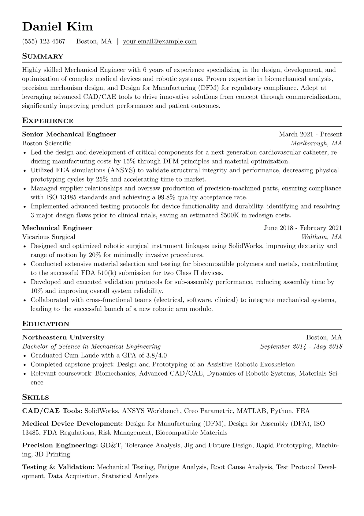 Medical Device version - Page 1