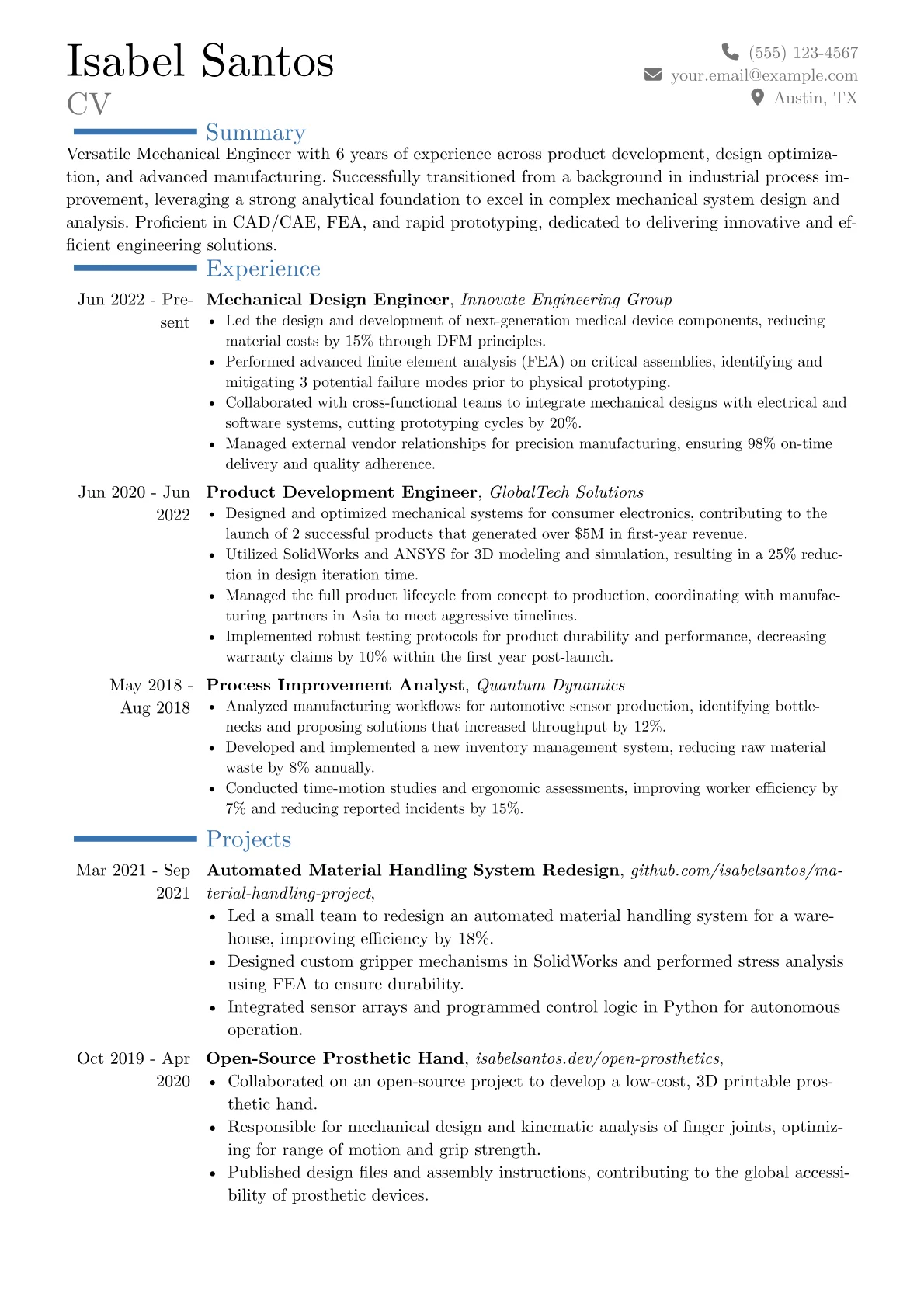 Career changer version - Page 1