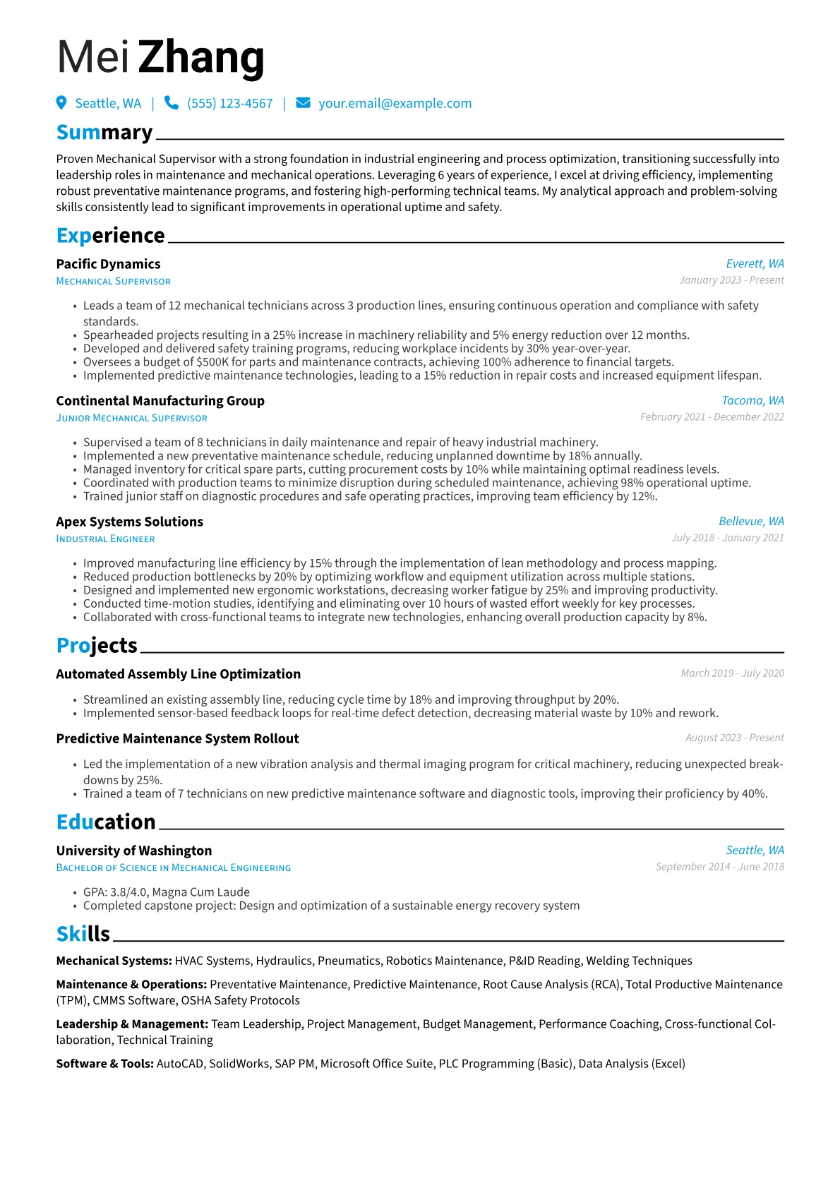Career changer version - Page 1