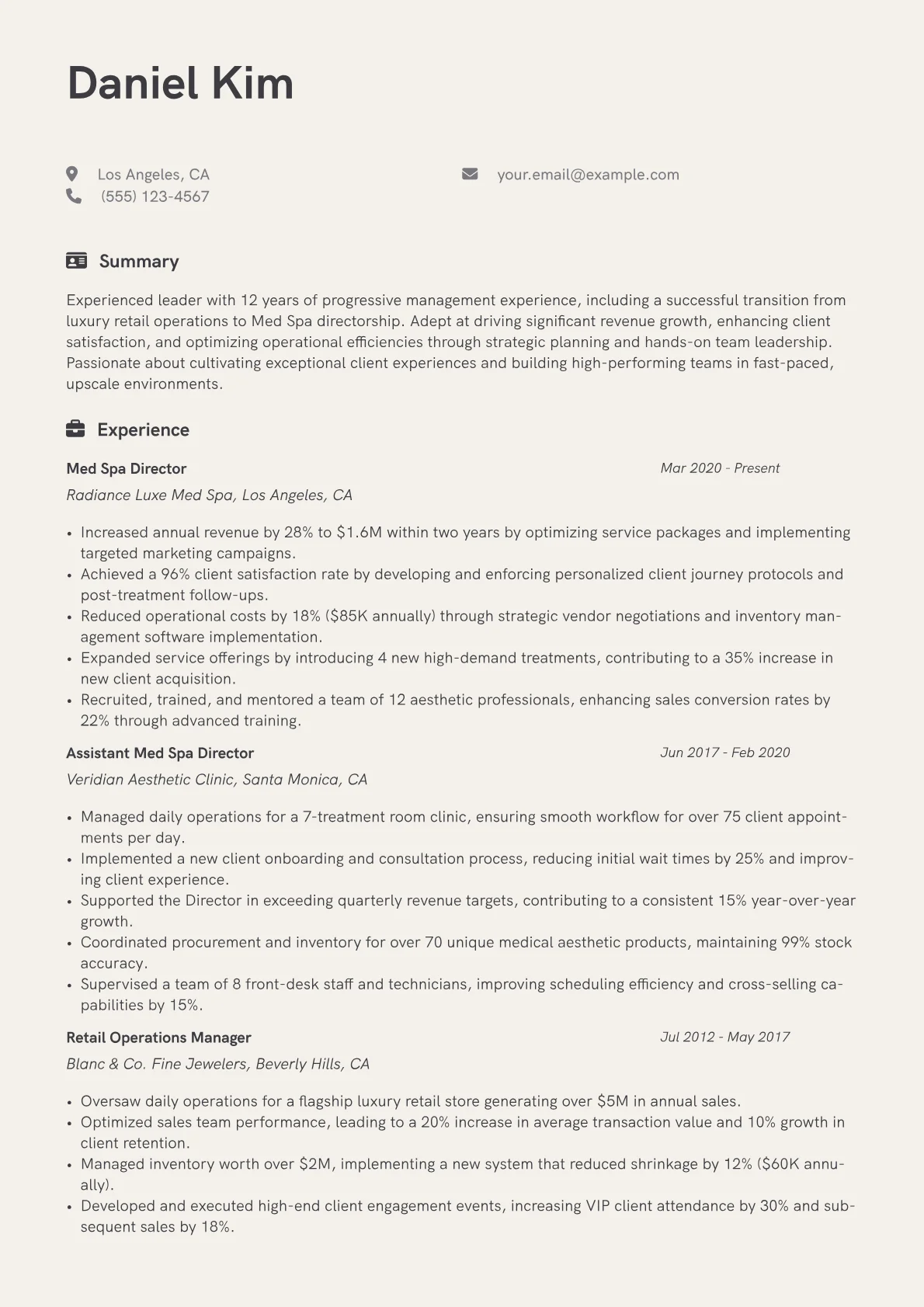 Career changer version - Page 1