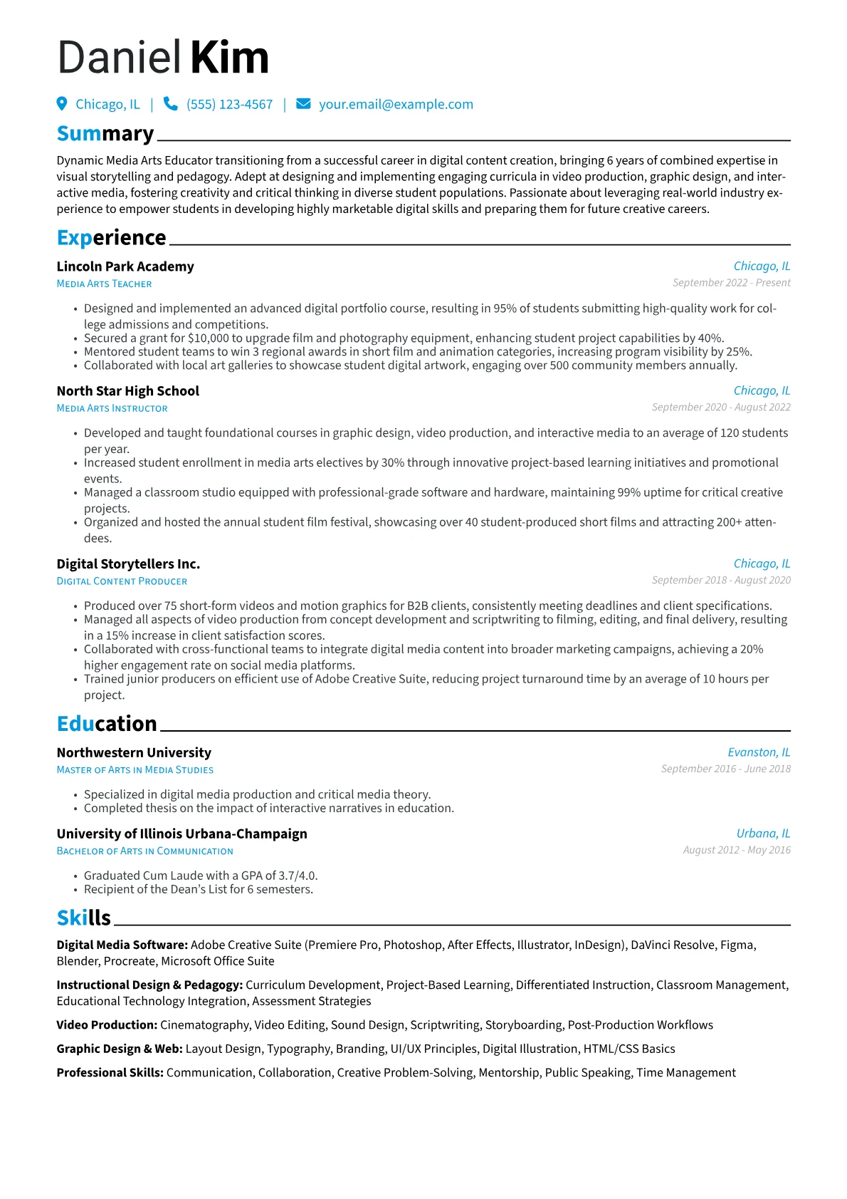 Career changer version - Page 1