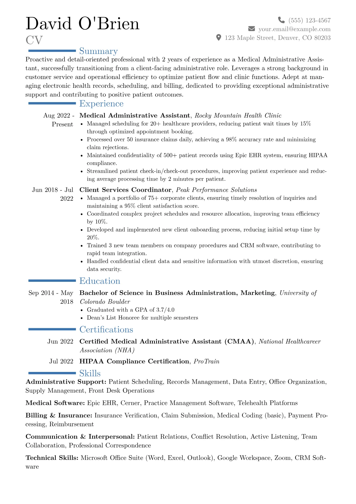 Career changer version - Page 1