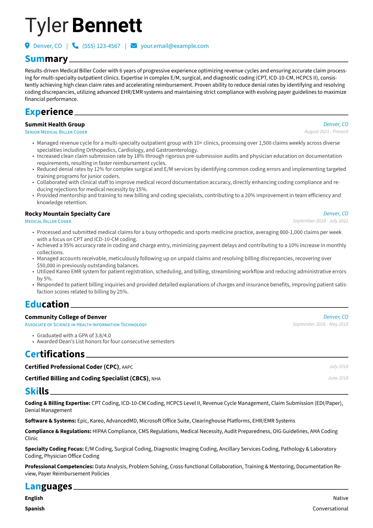 Outpatient version - Page 1