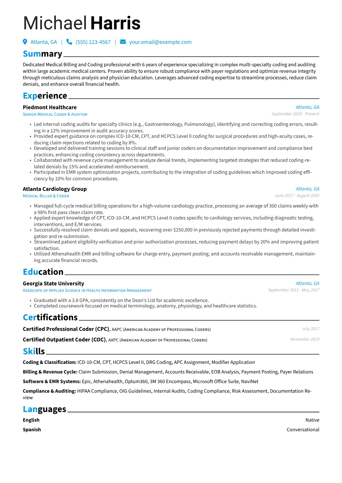 Coding & Classification version - Page 1