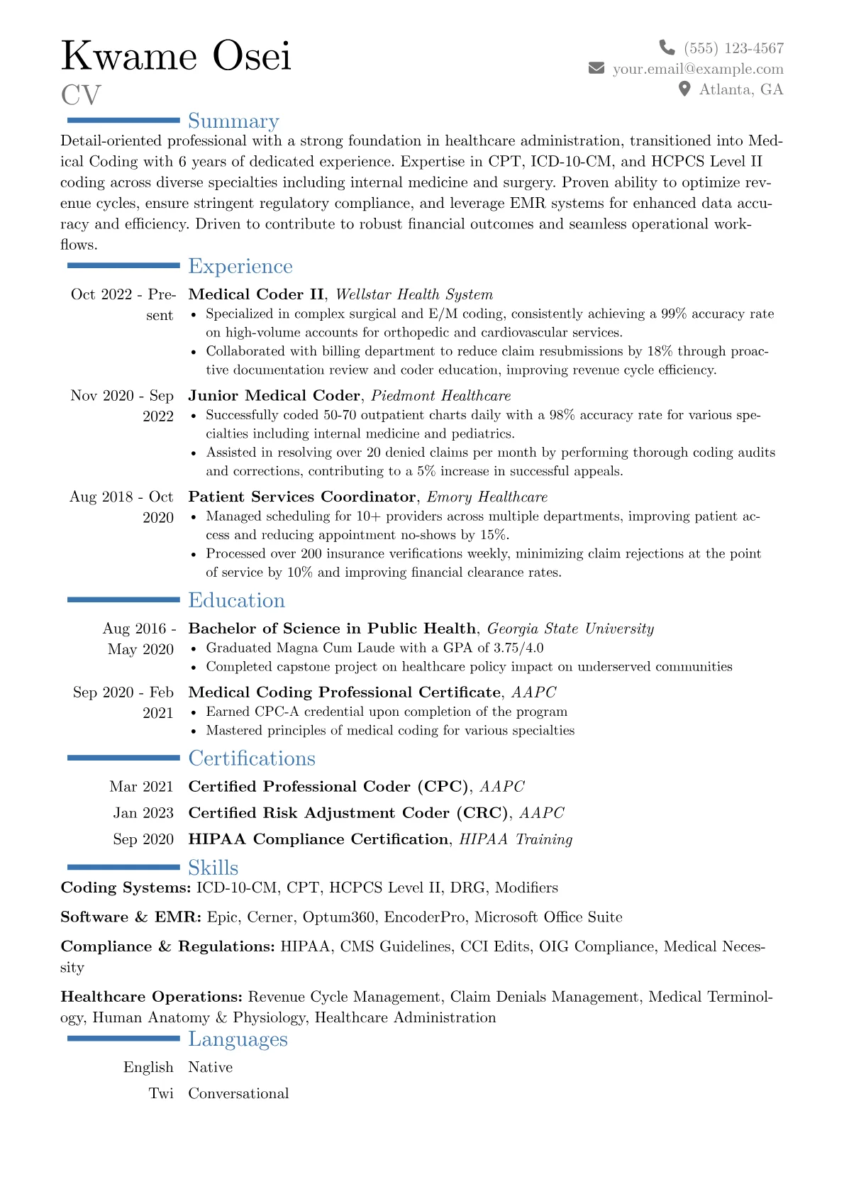 Career changer version - Page 1