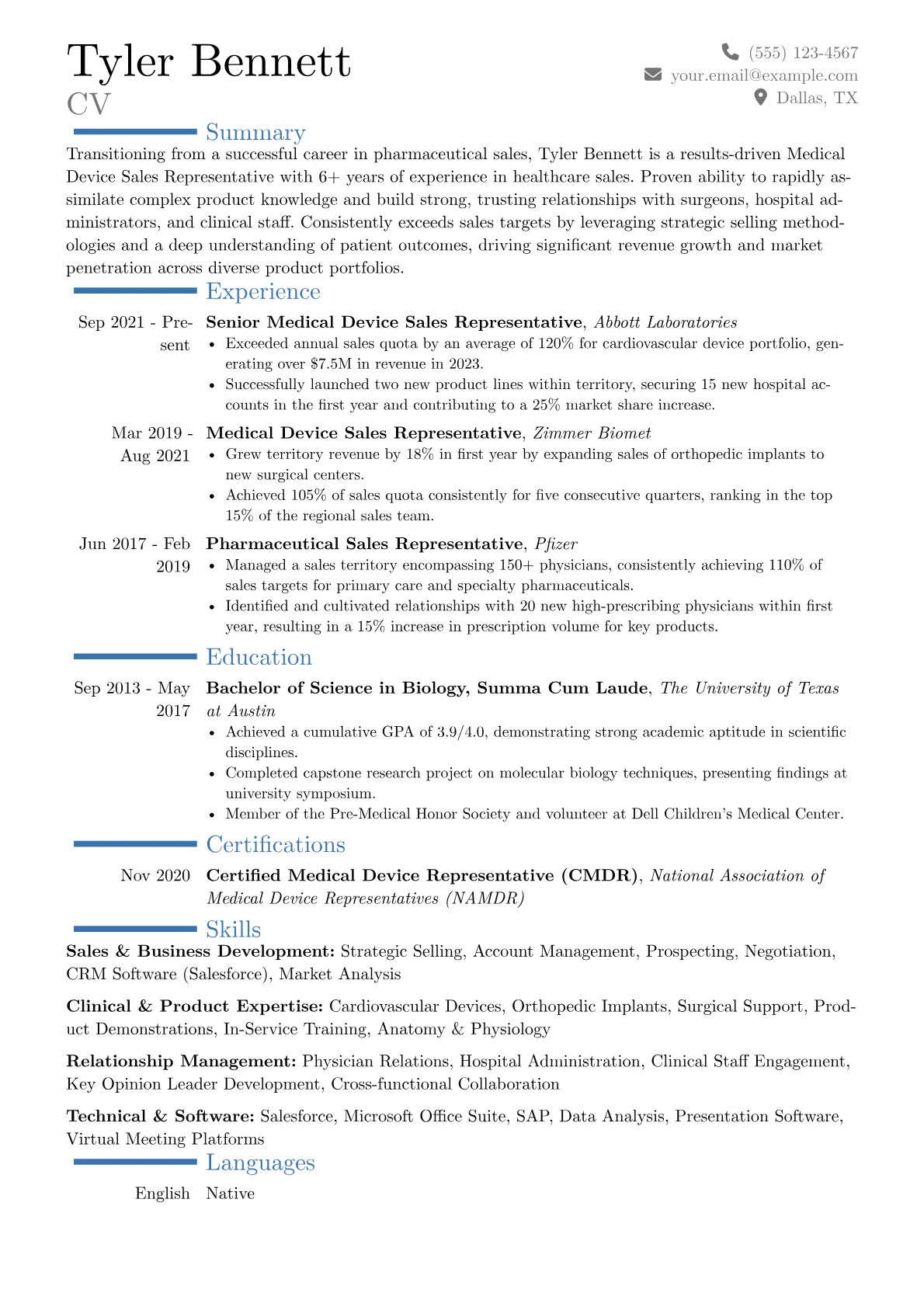 Career changer version - Page 1