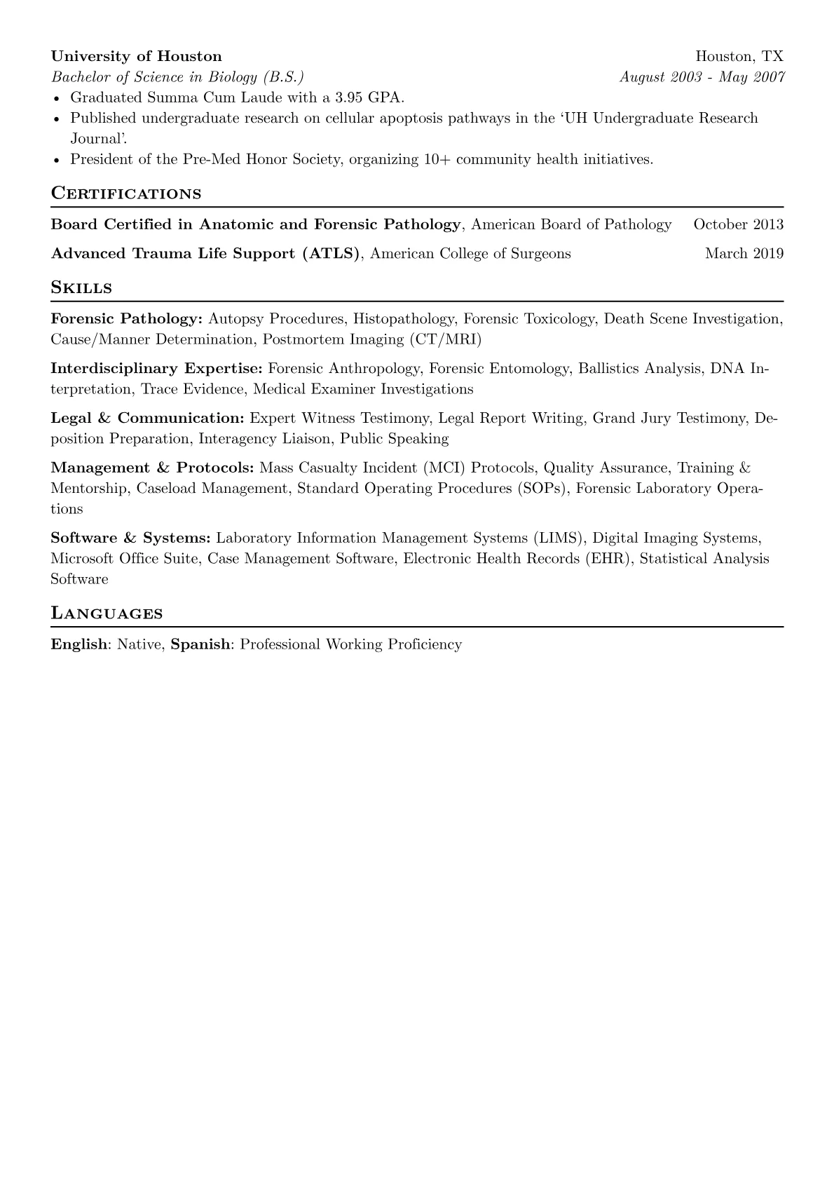 Federal Medical Examiner version - Page 2