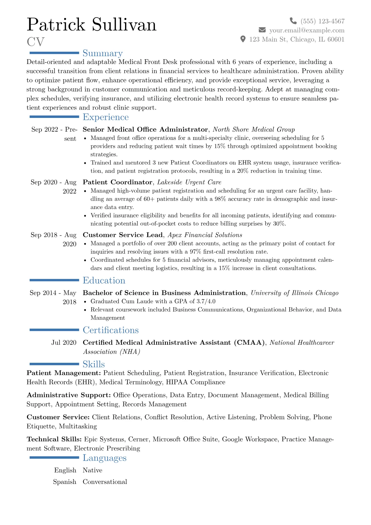 Career changer version - Page 1