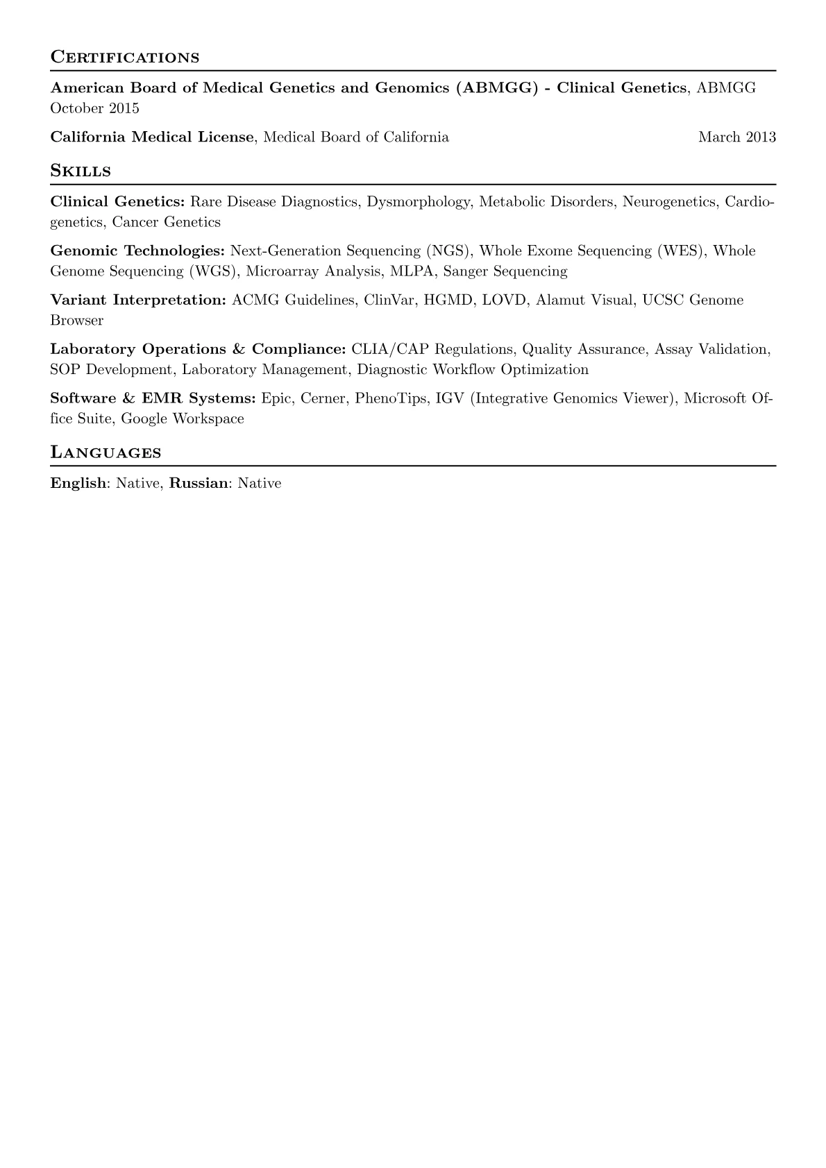 Medical Geneticist version - Page 2