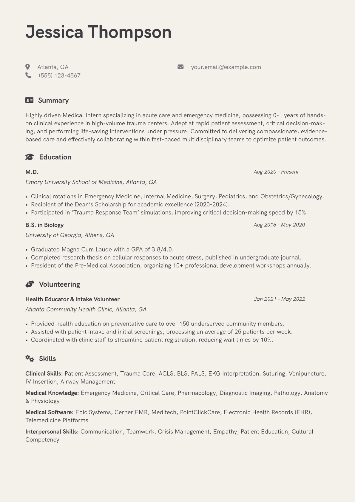 Emergency Medicine Intern version - Page 1
