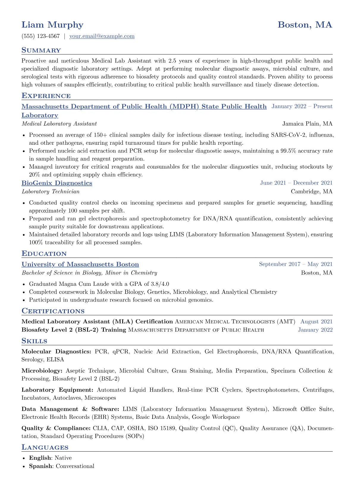 Public Health version - Page 1