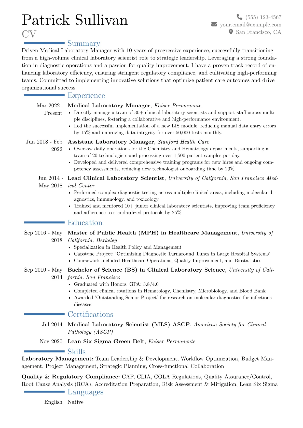 Career changer version - Page 1