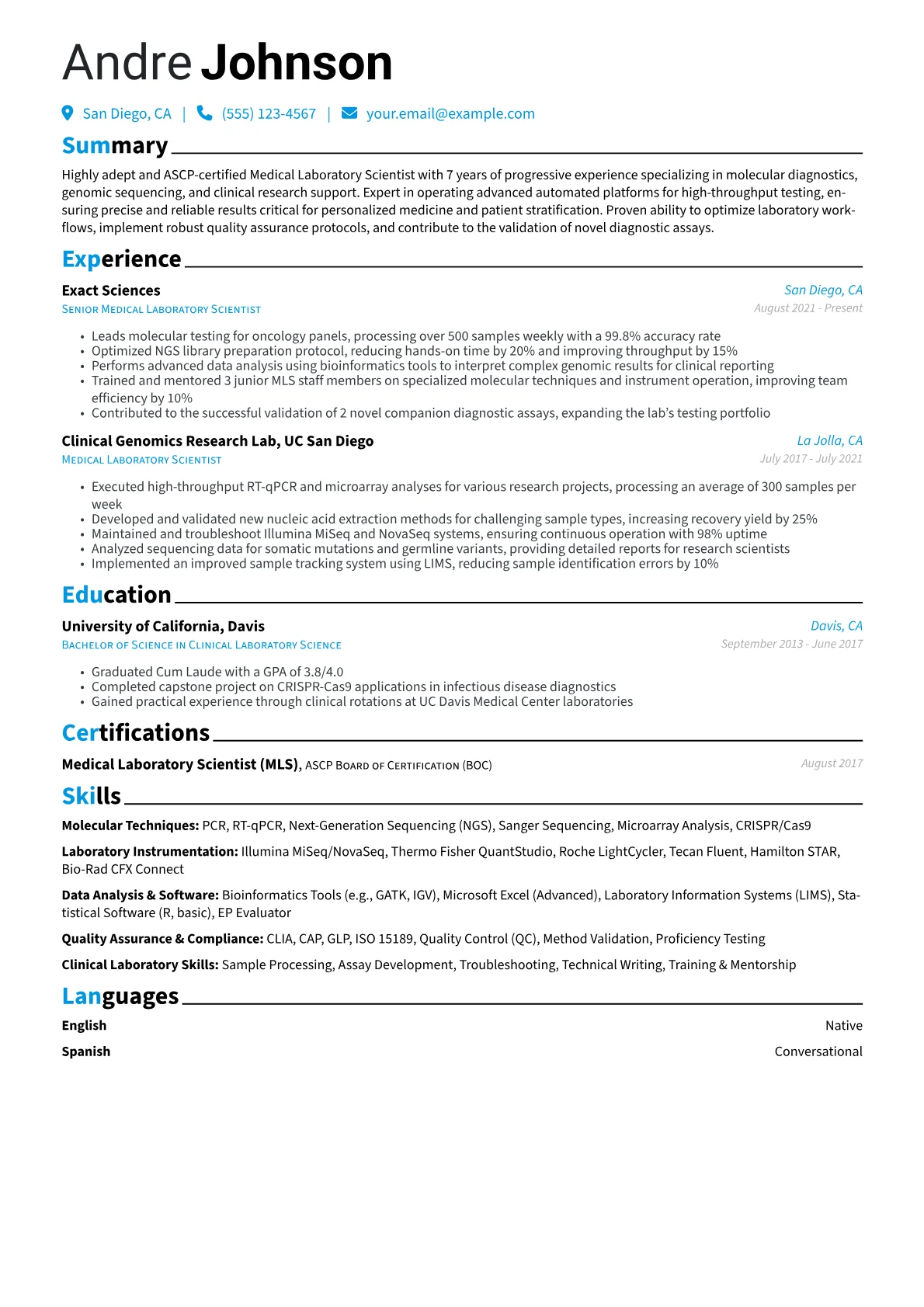 Molecular Diagnostics version - Page 1