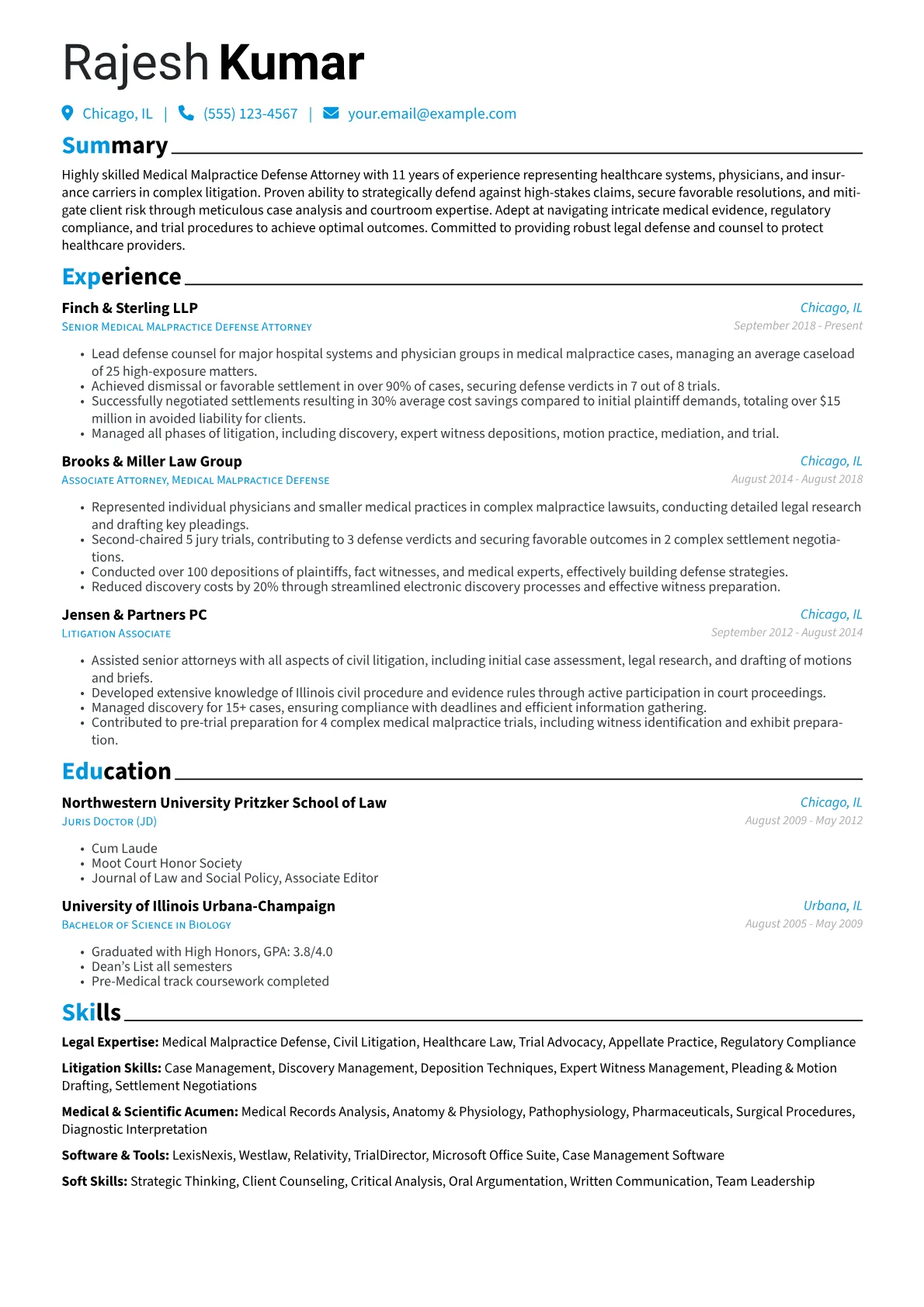 Medical Malpractice version - Page 1