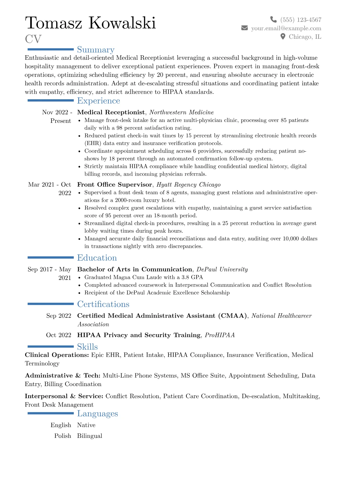 Career changer version - Page 1