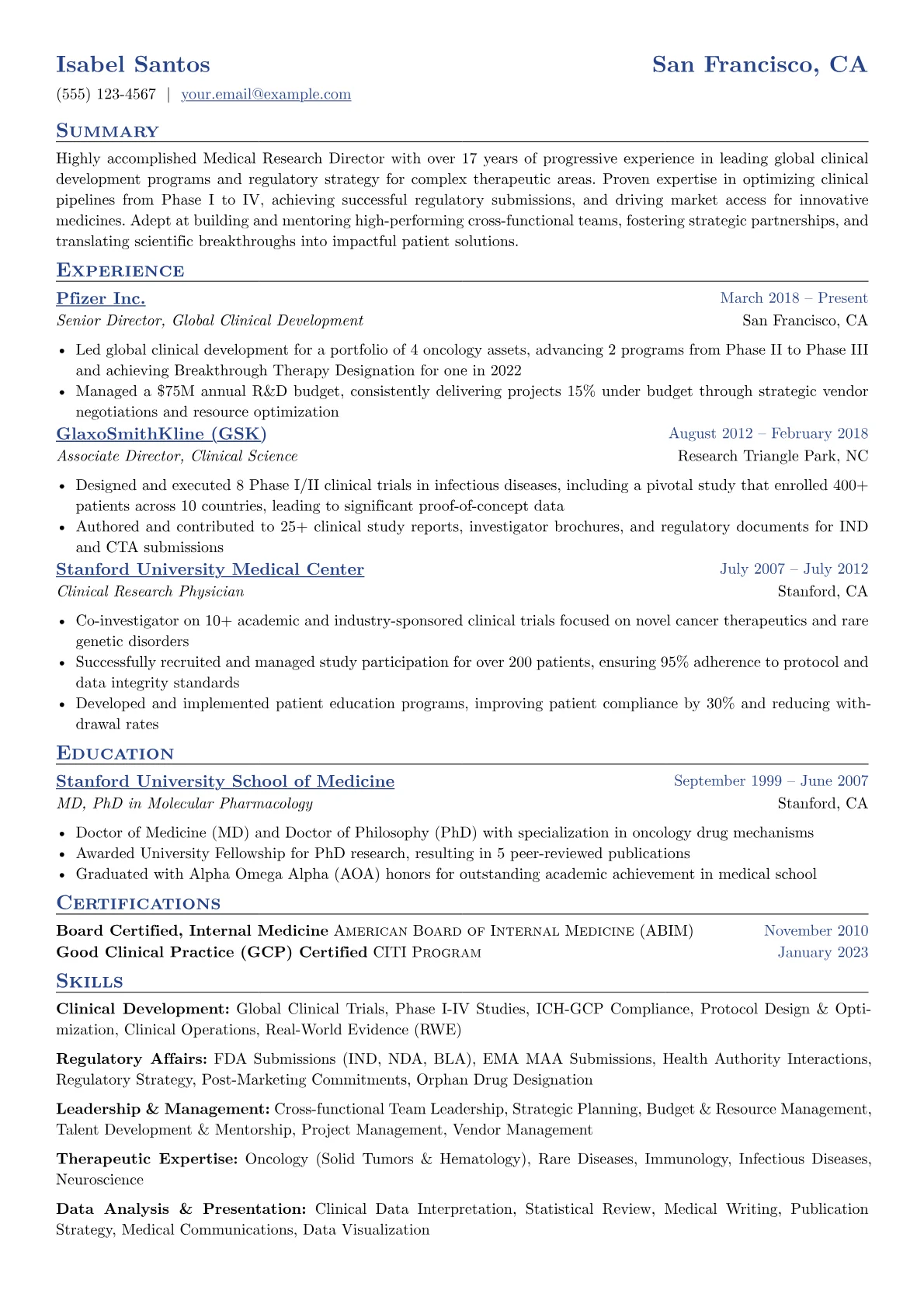 Clinical Development version - Page 1