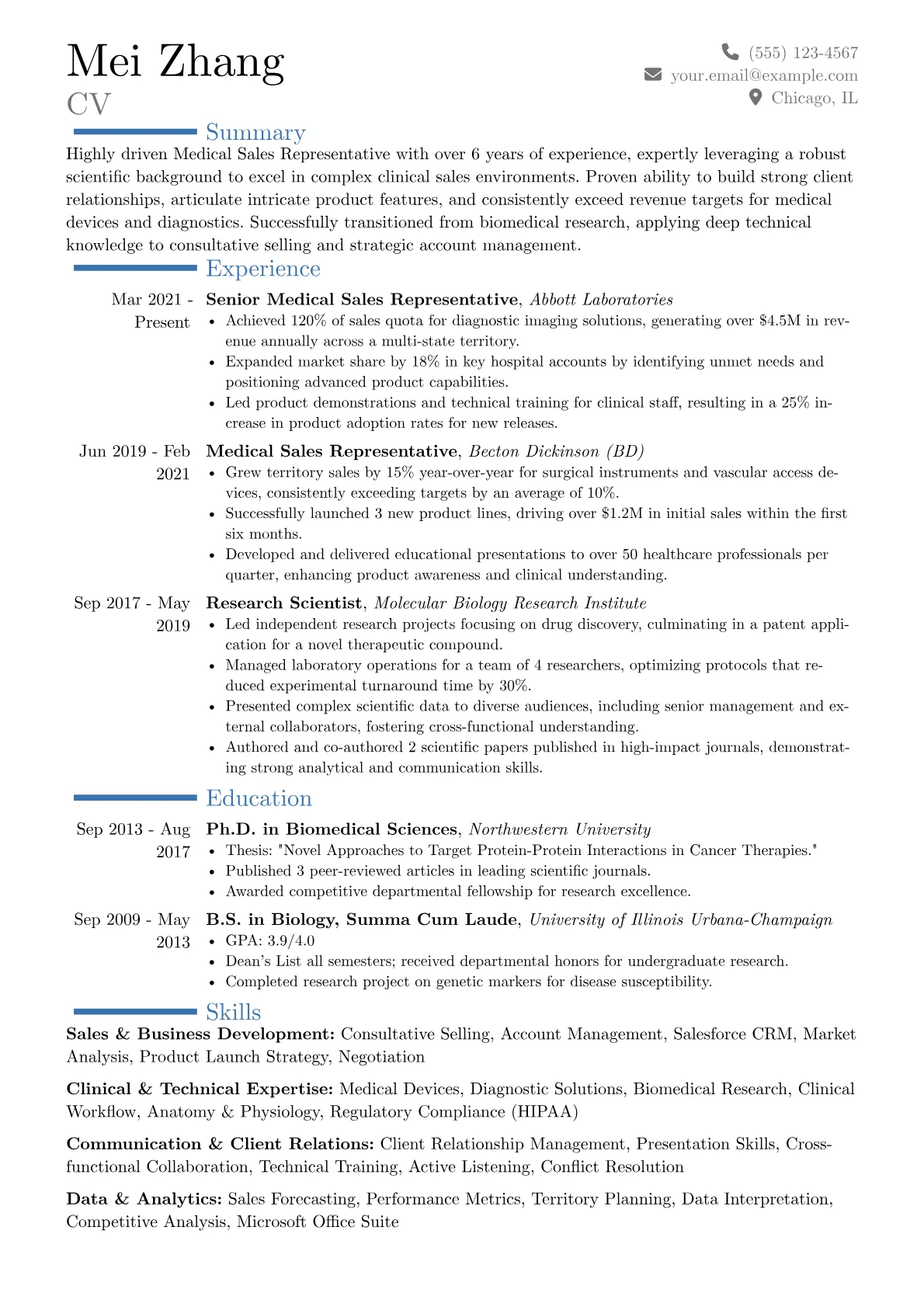 Career changer version - Page 1