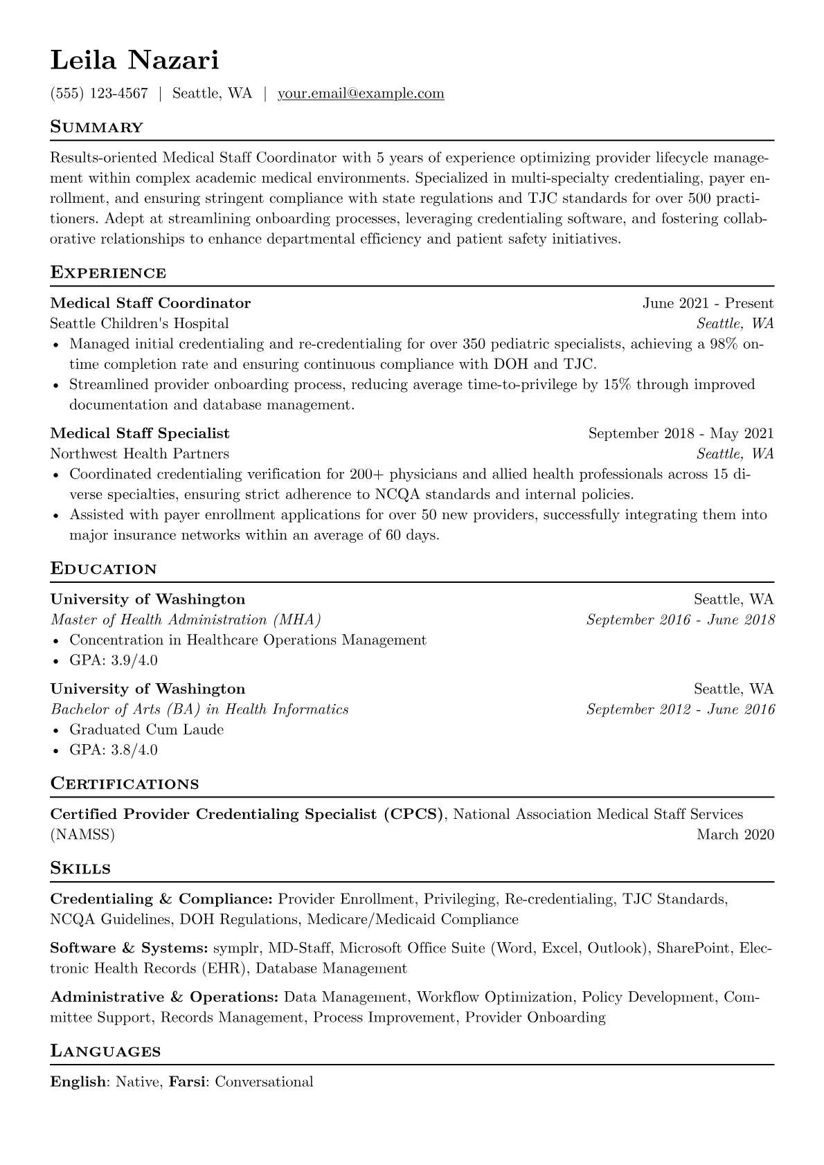 Medical Staff version - Page 1