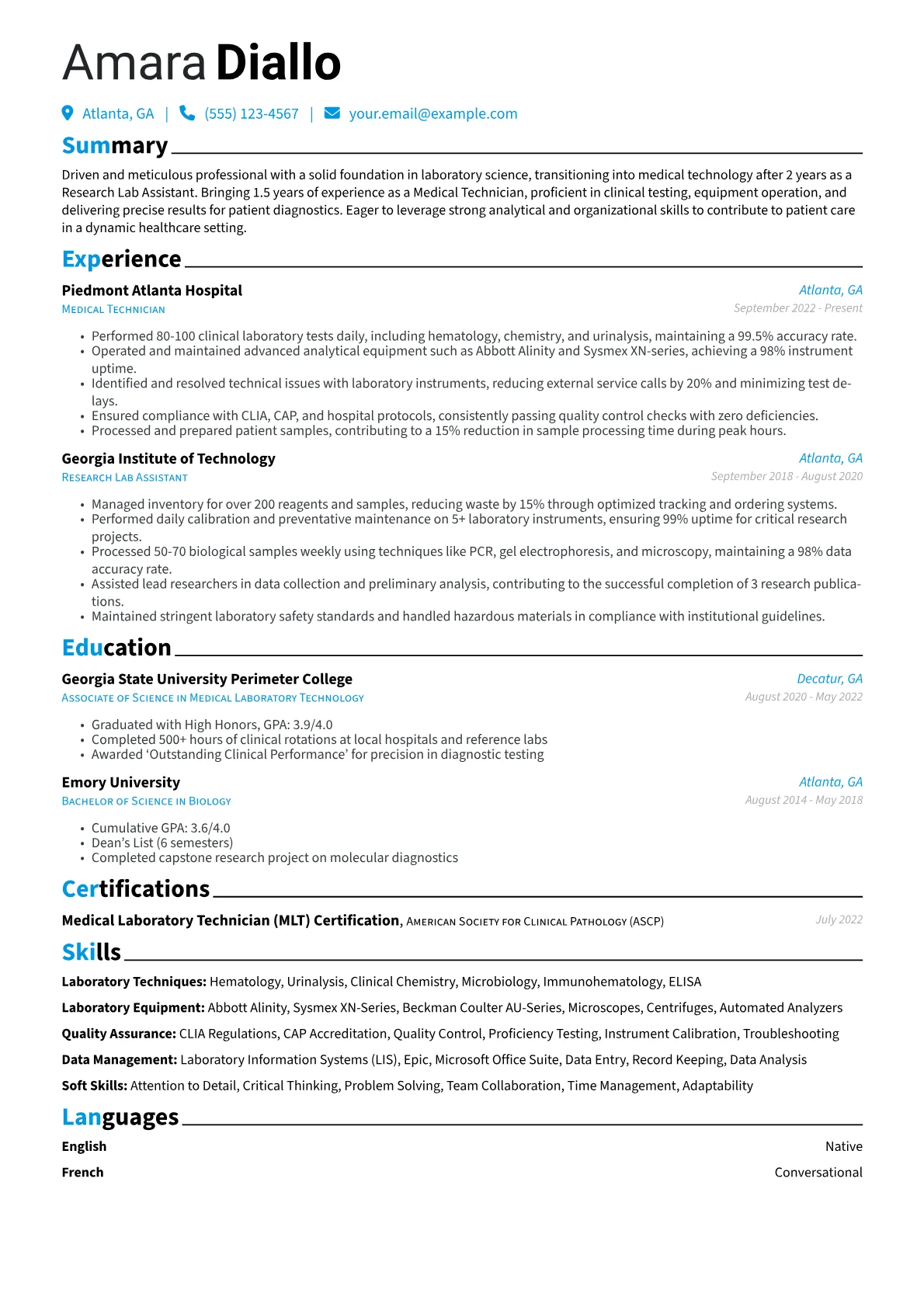 Career changer version - Page 1