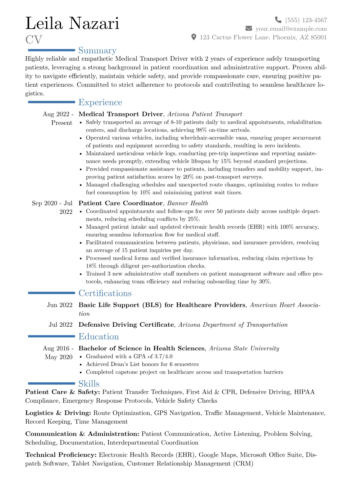 Career changer version - Page 1