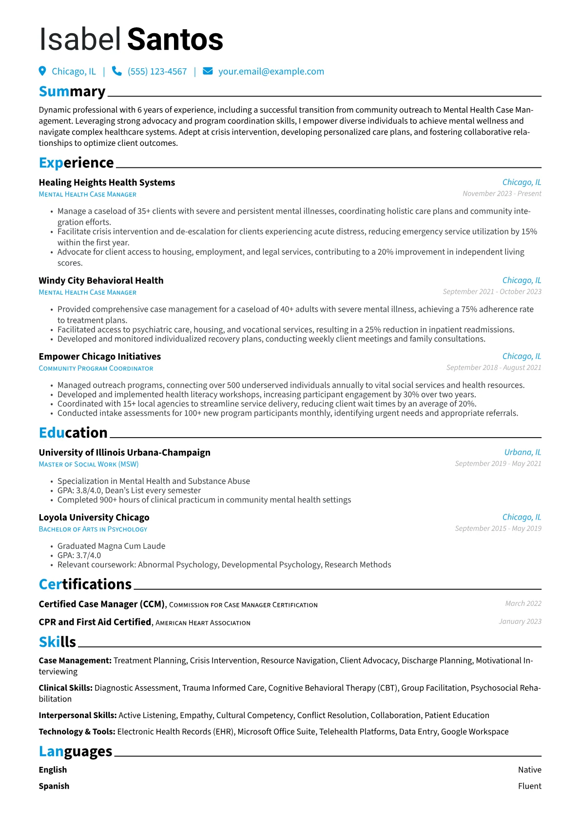 Career changer version - Page 1