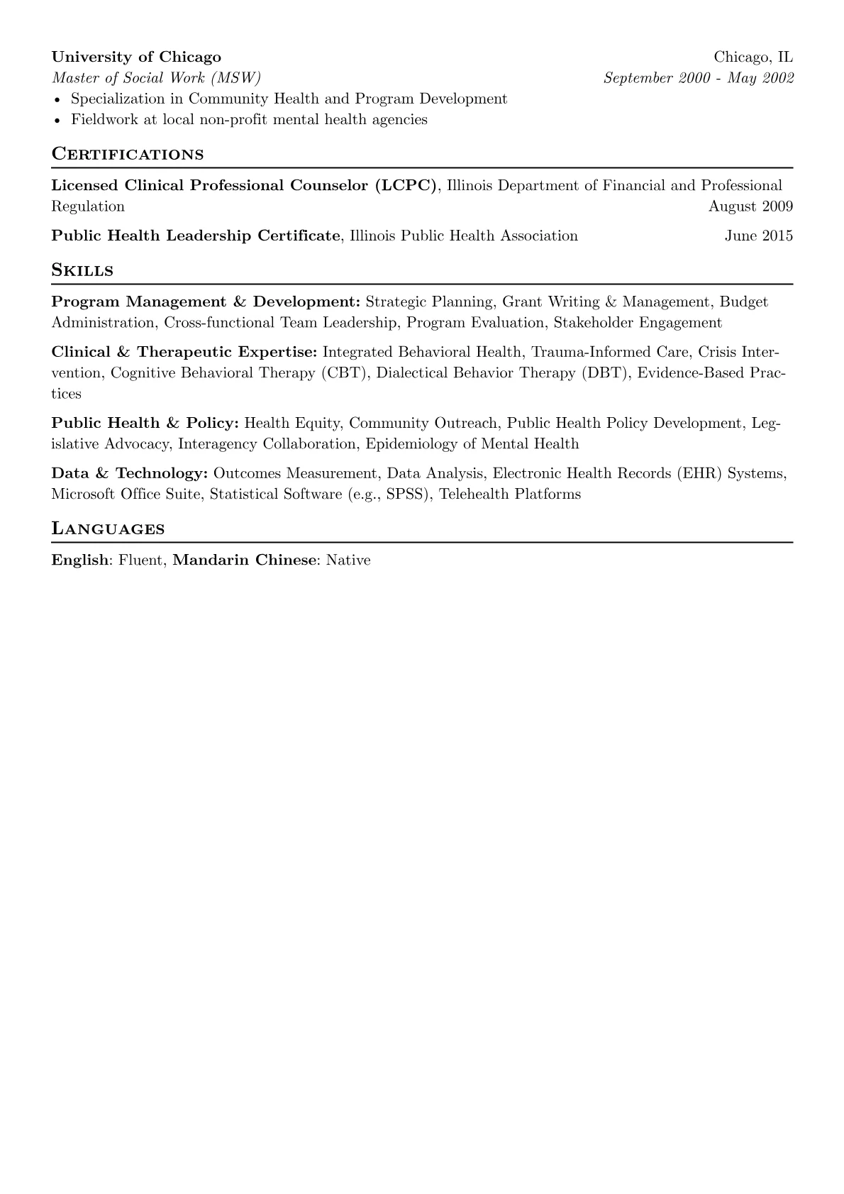 Mental Health Director version - Page 2