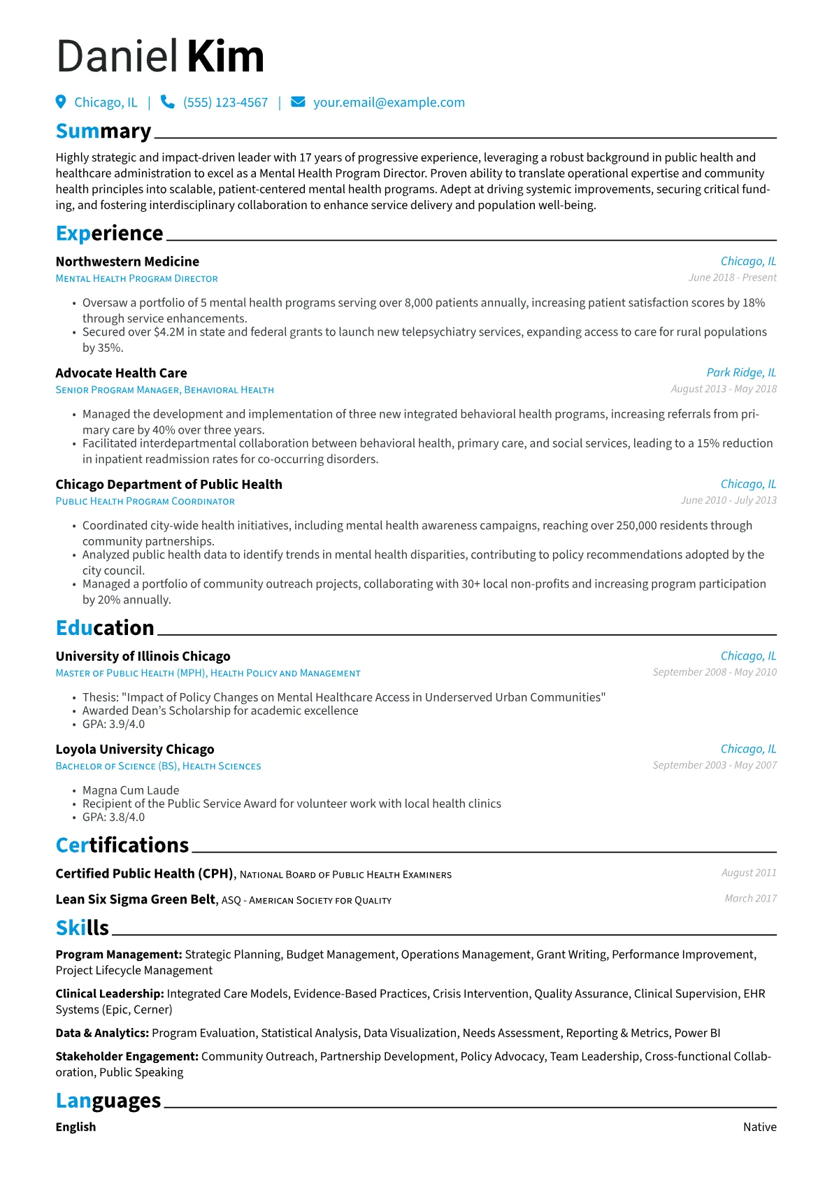 Career changer version - Page 1