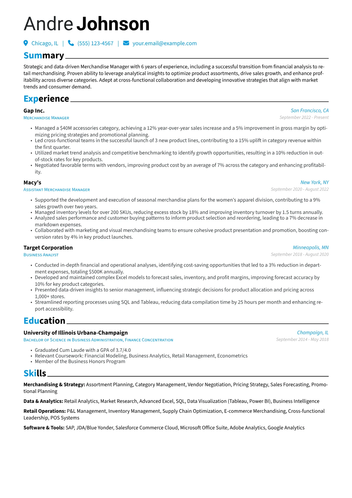 Career changer version - Page 1