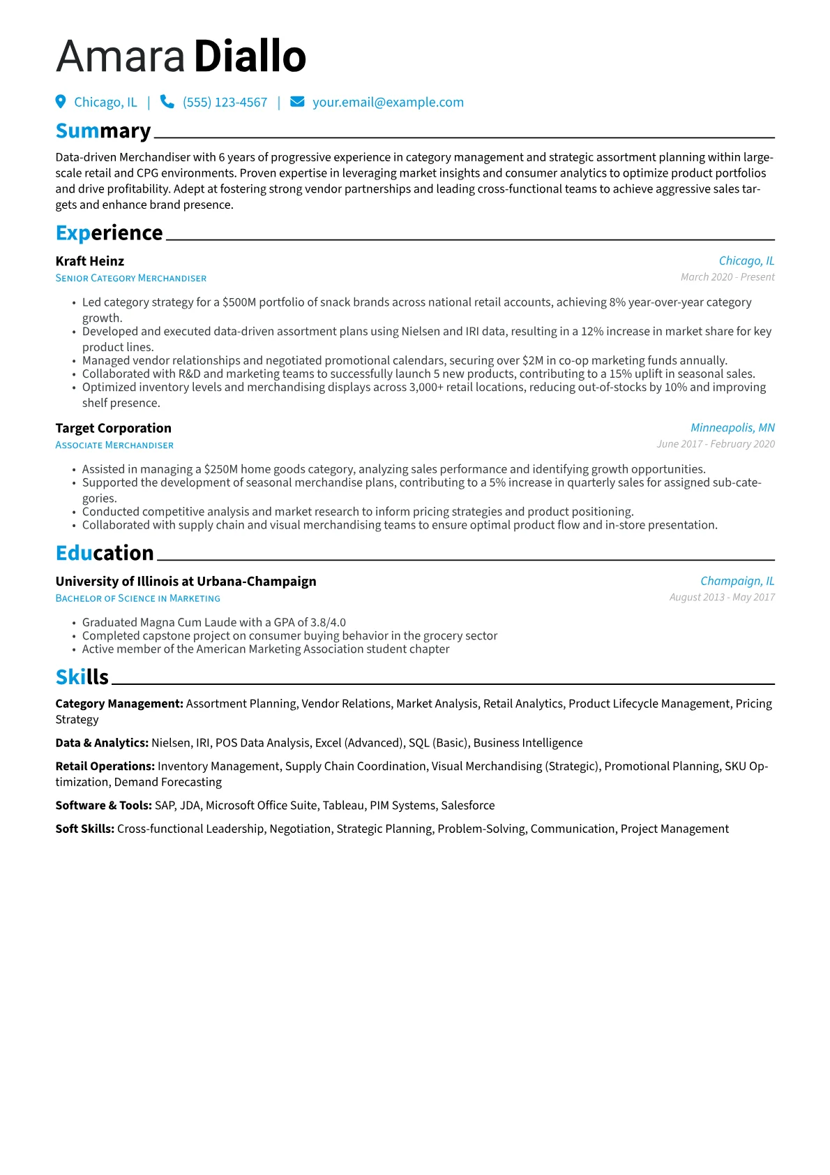Merchandiser version - Page 1