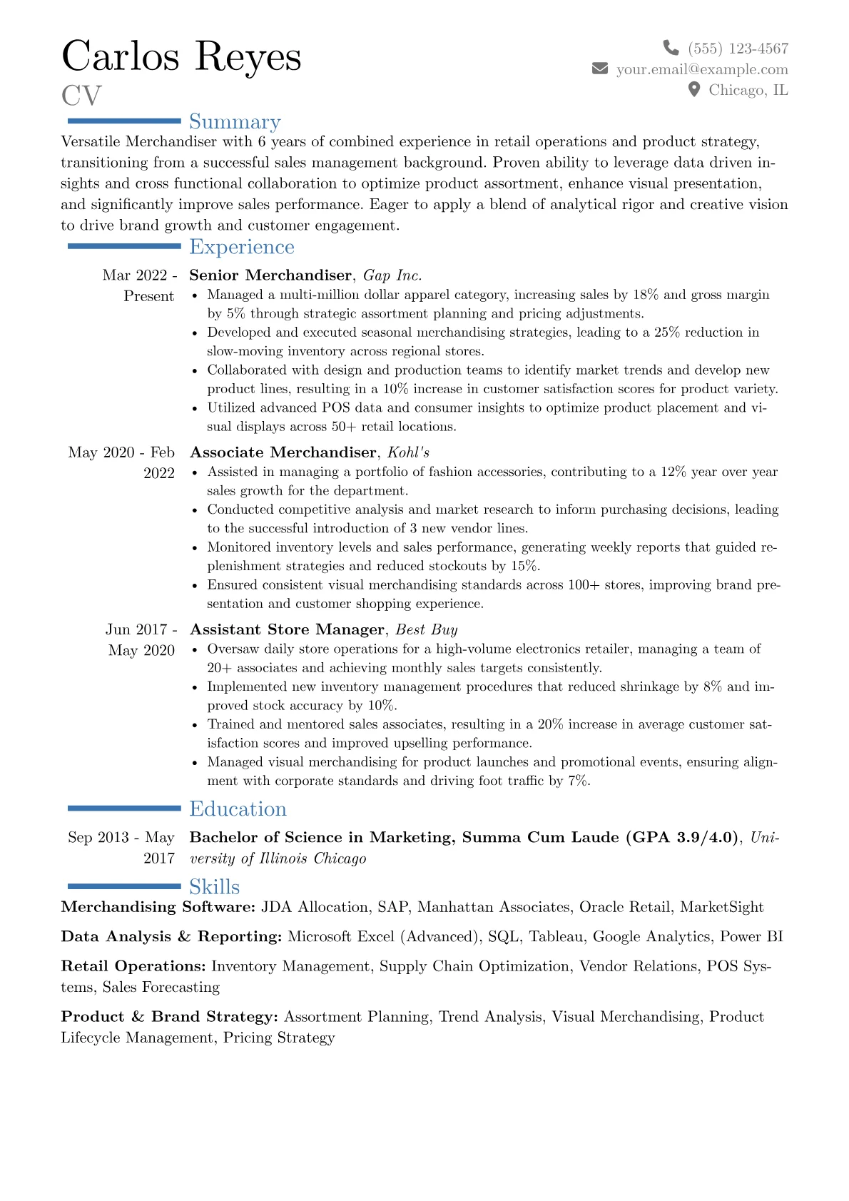 Career changer version - Page 1