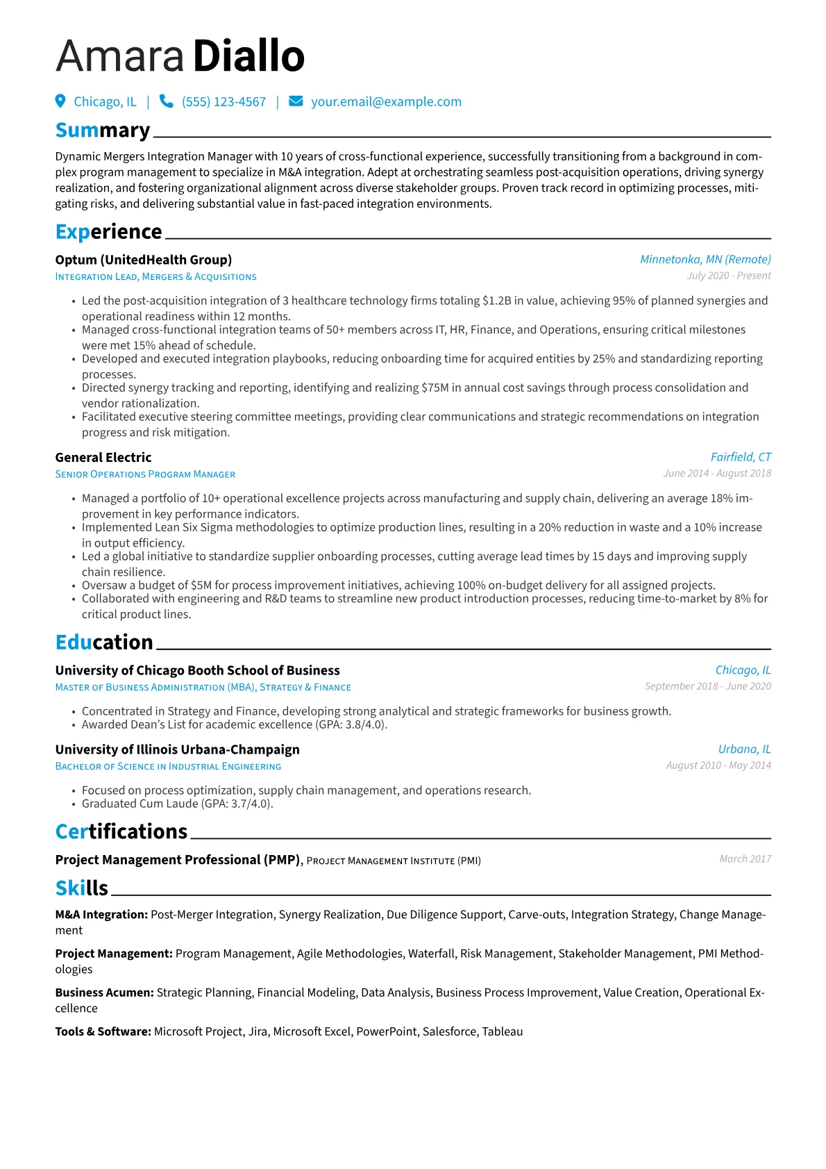 Career changer version - Page 1