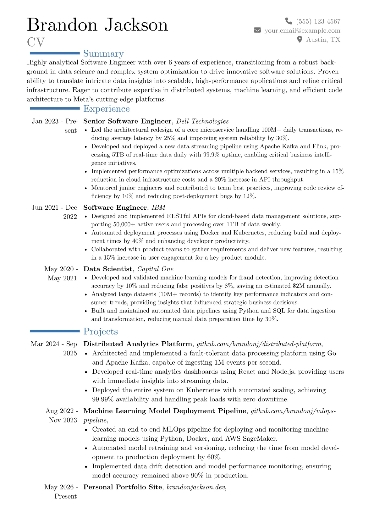 Career changer version - Page 1