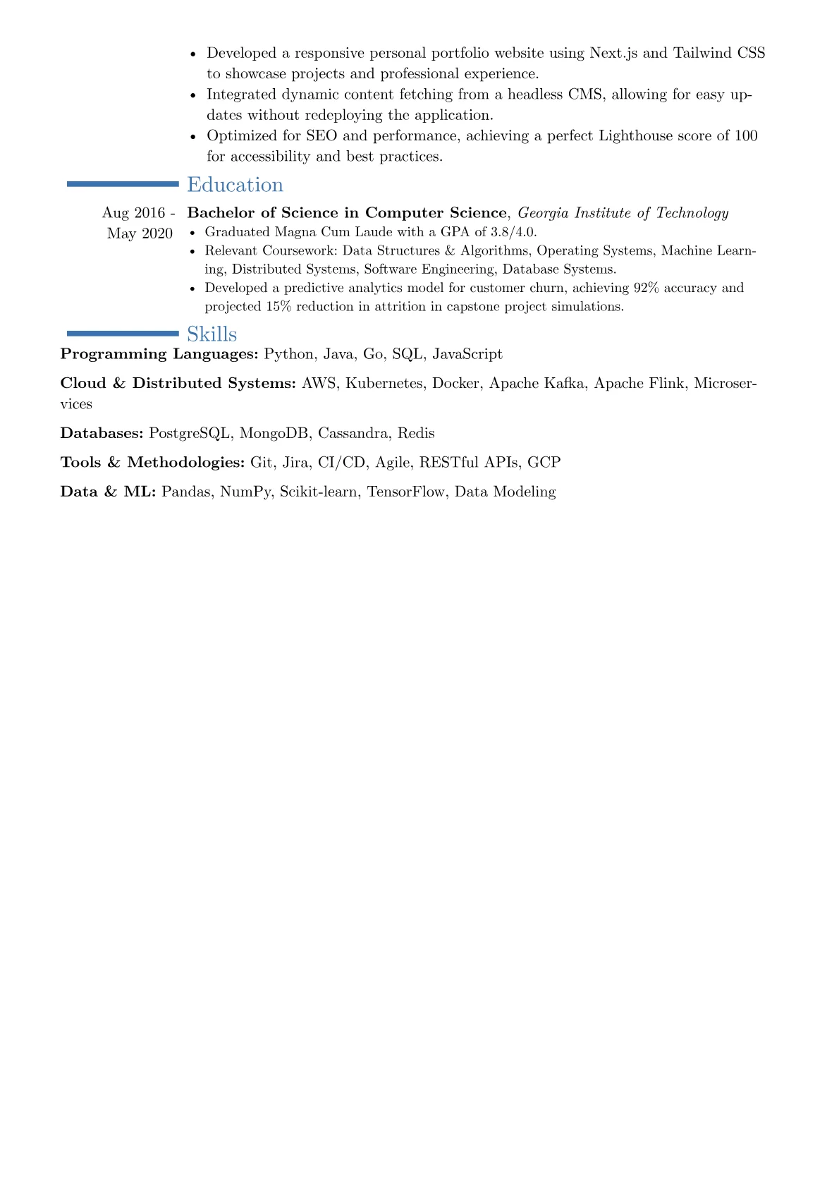 Career changer version - Page 2