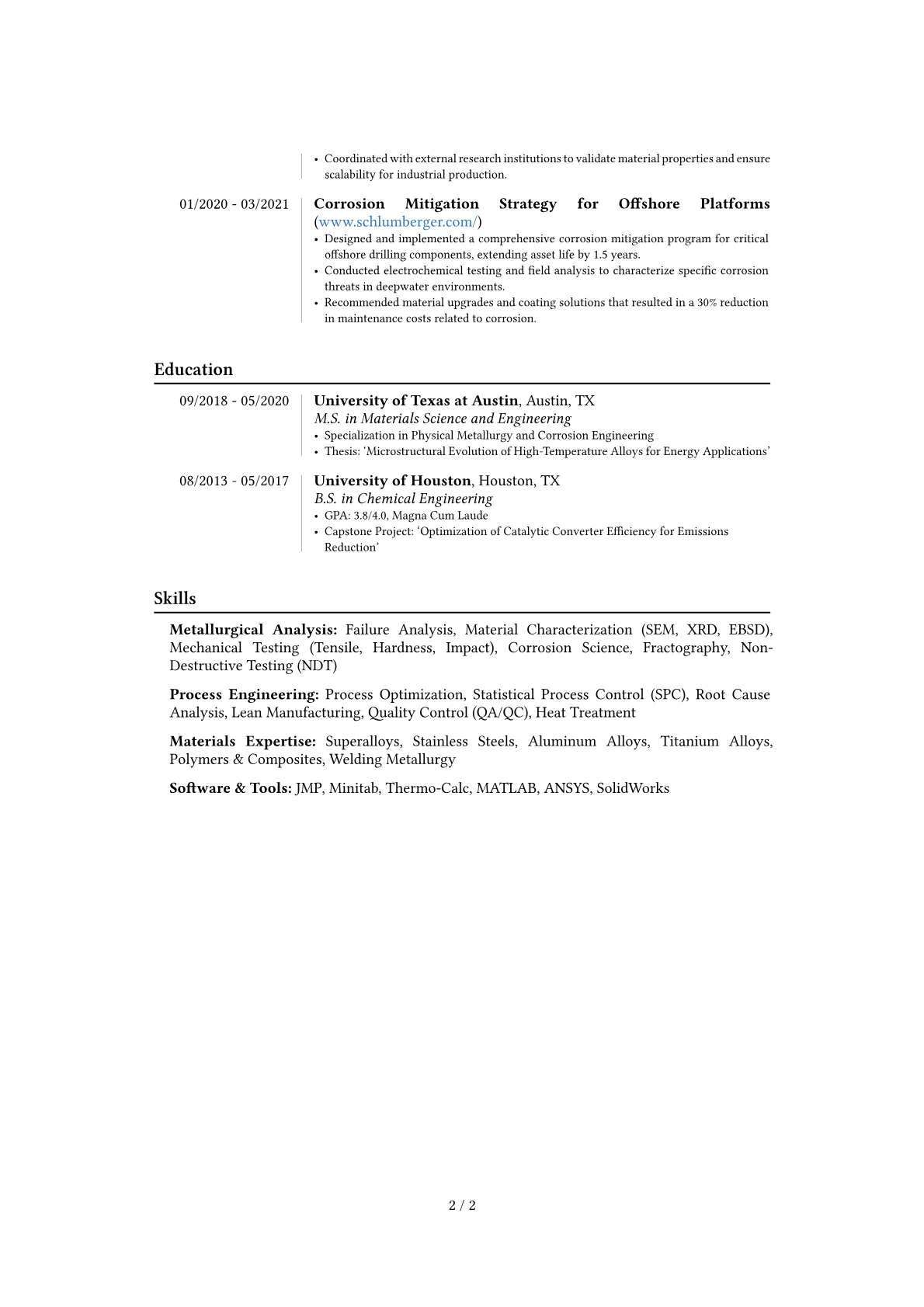 Career changer version - Page 2