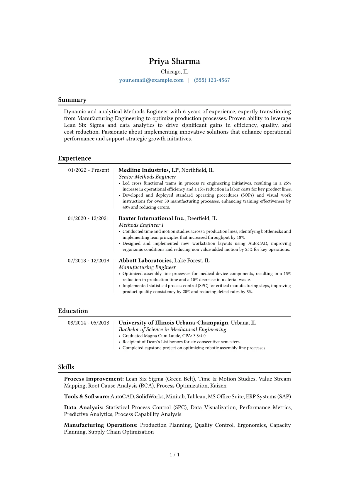 Career changer version - Page 1