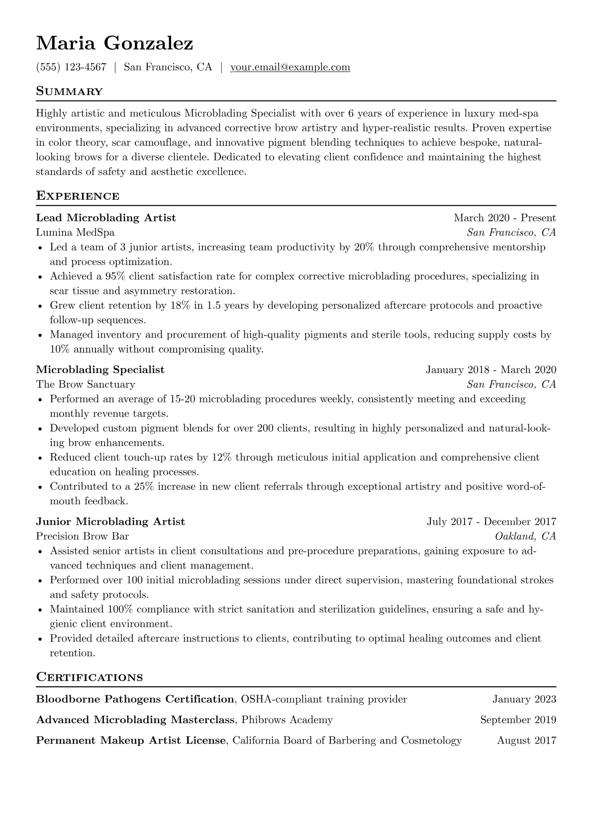 Luxury Med-Spa version - Page 1