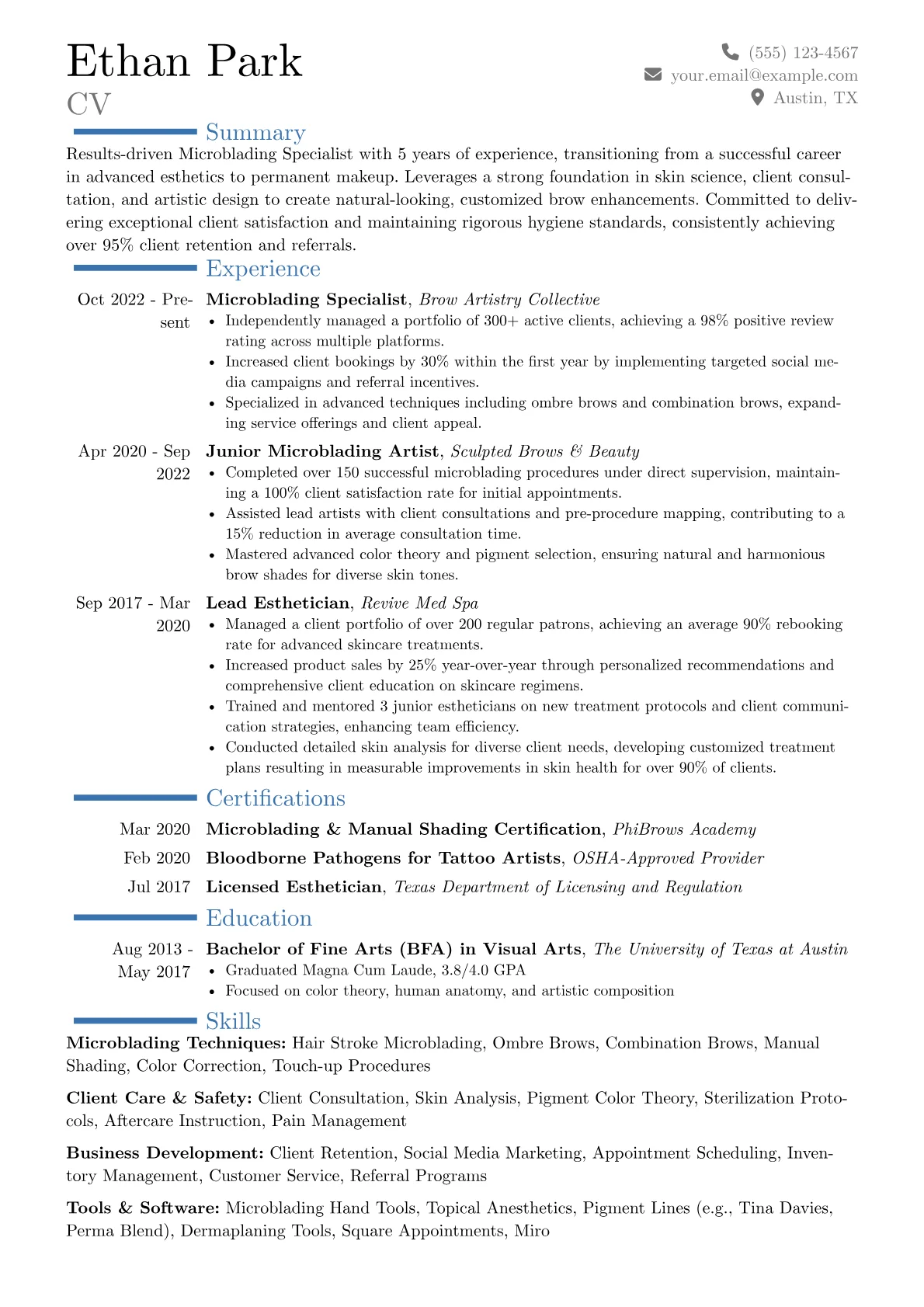 Career changer version - Page 1