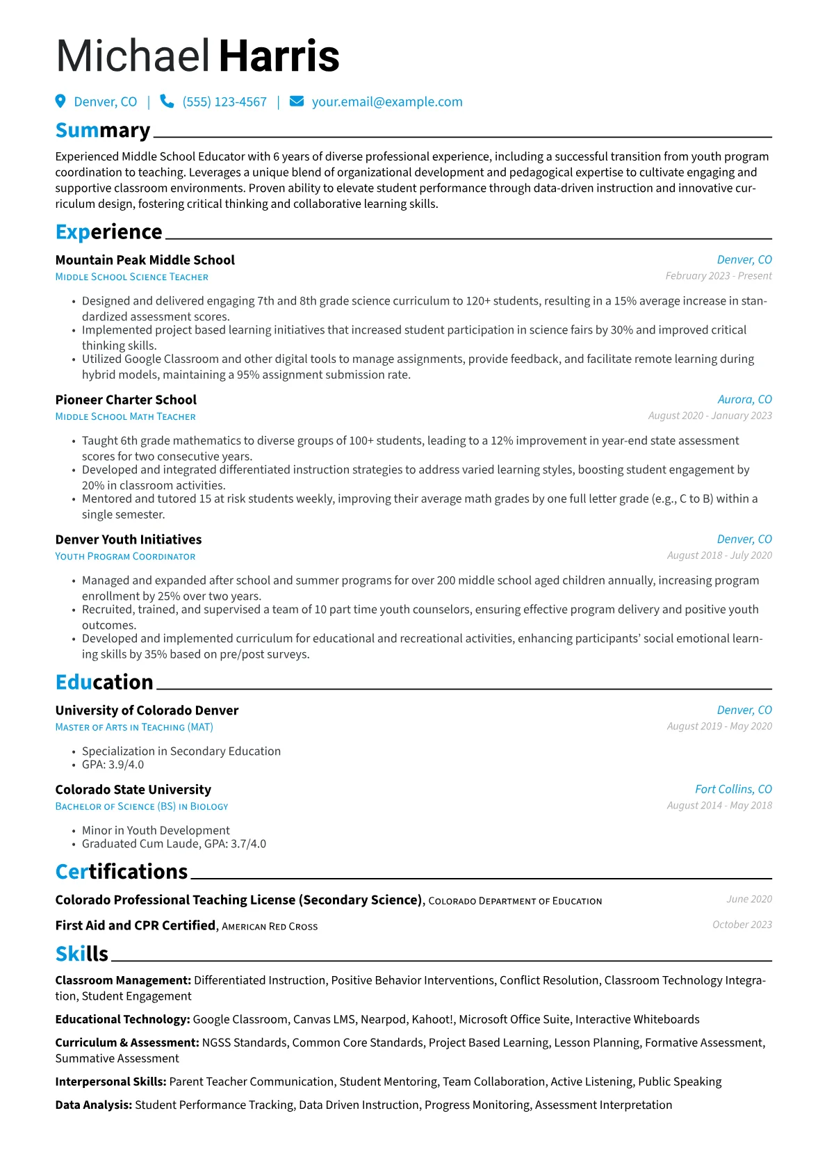 Career changer version - Page 1