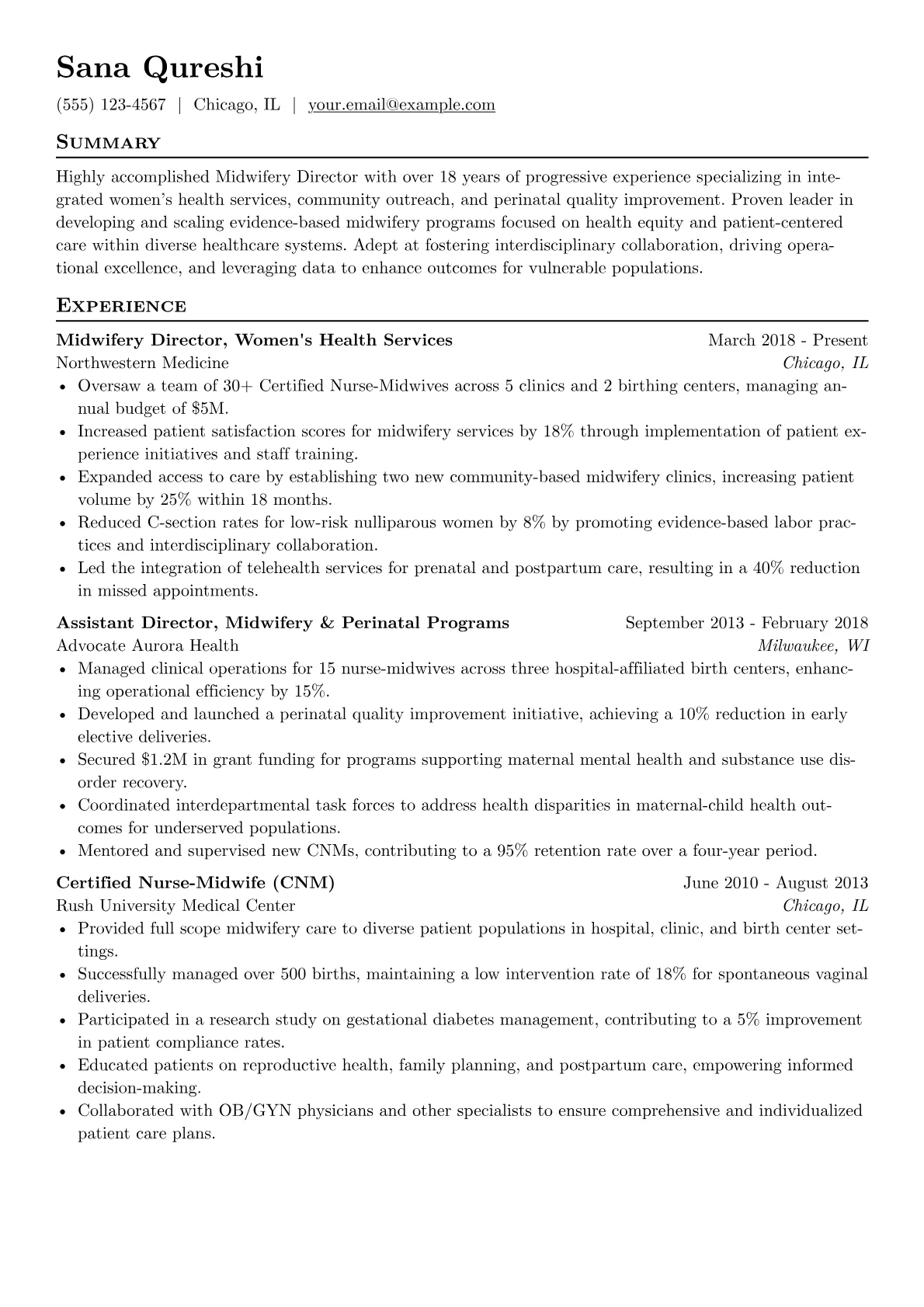Clinical Midwifery version - Page 1