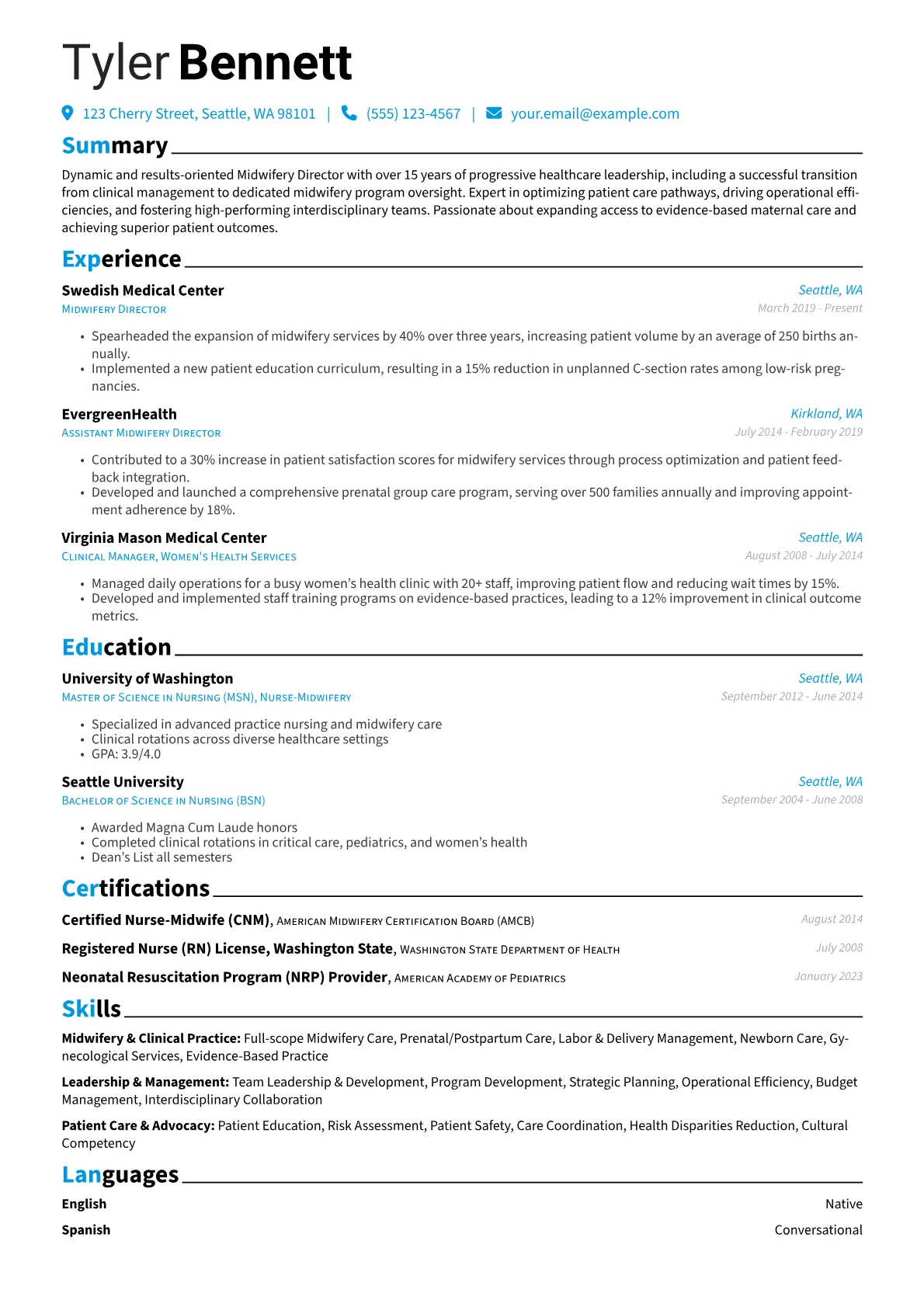 Career changer version - Page 1