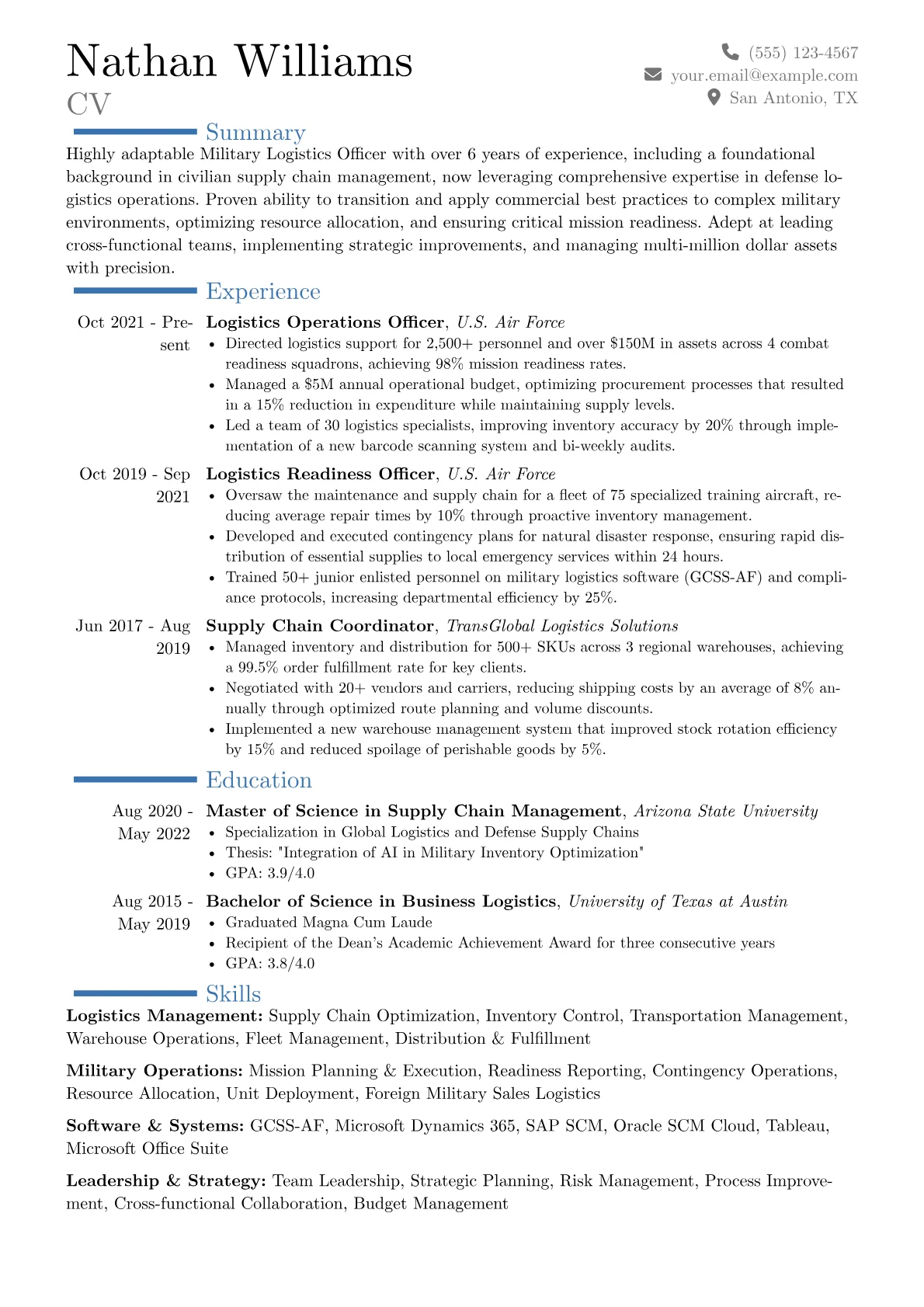Career changer version - Page 1