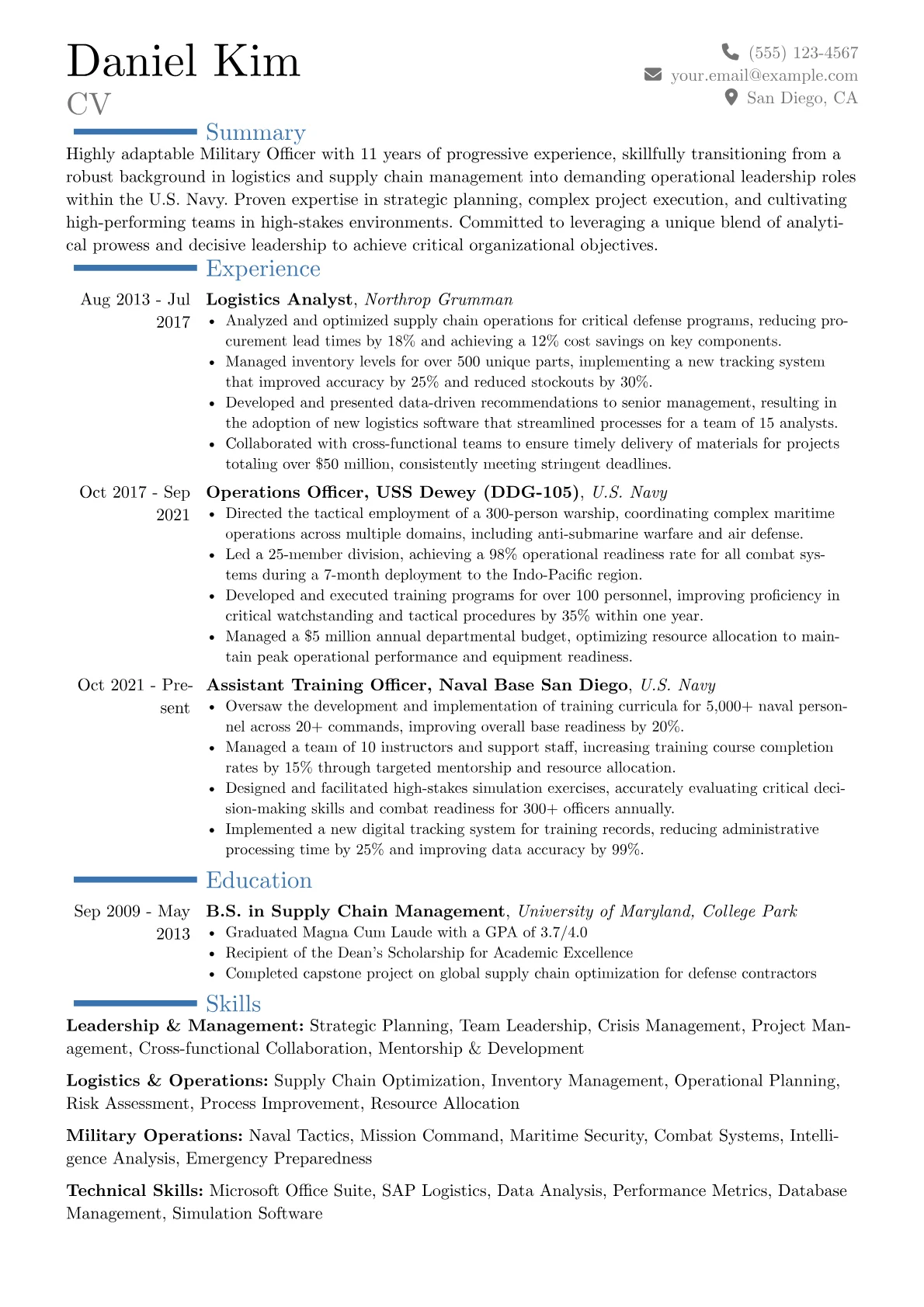 Career changer version - Page 1