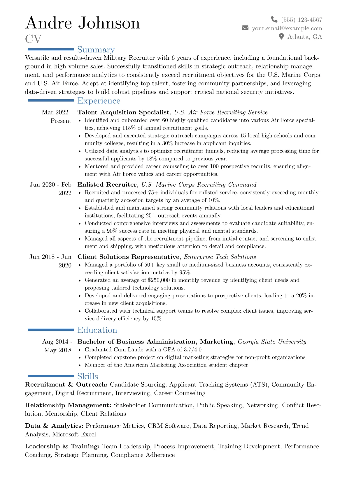 Career changer version - Page 1