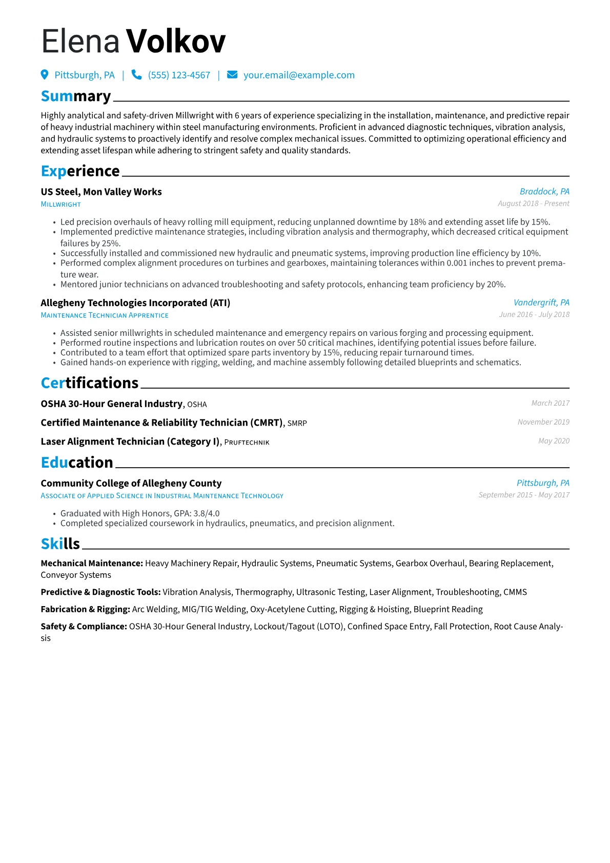Mechanical Maintenance version - Page 1